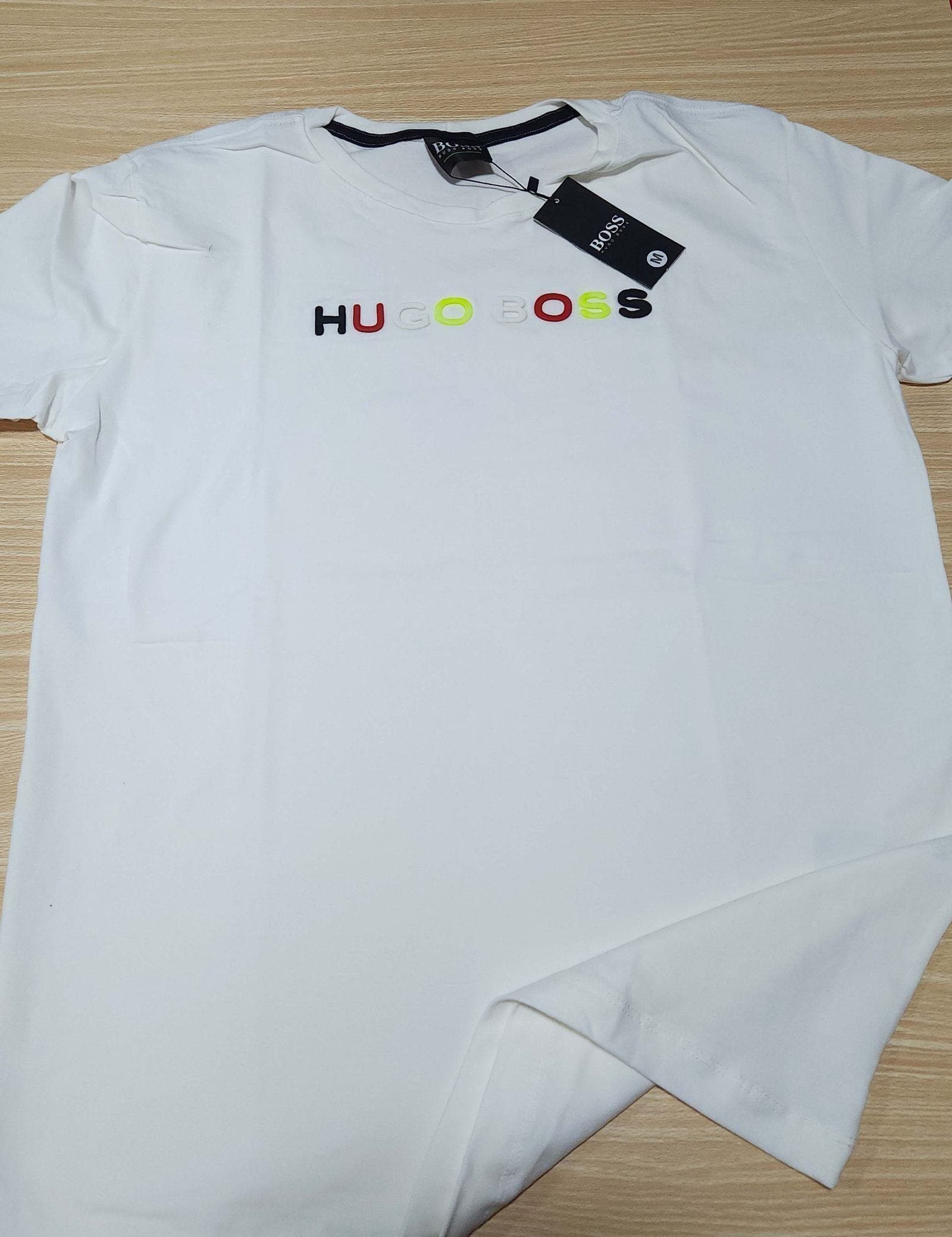 Camisa Hugo Boss M Peruana 40.1 com Elastano