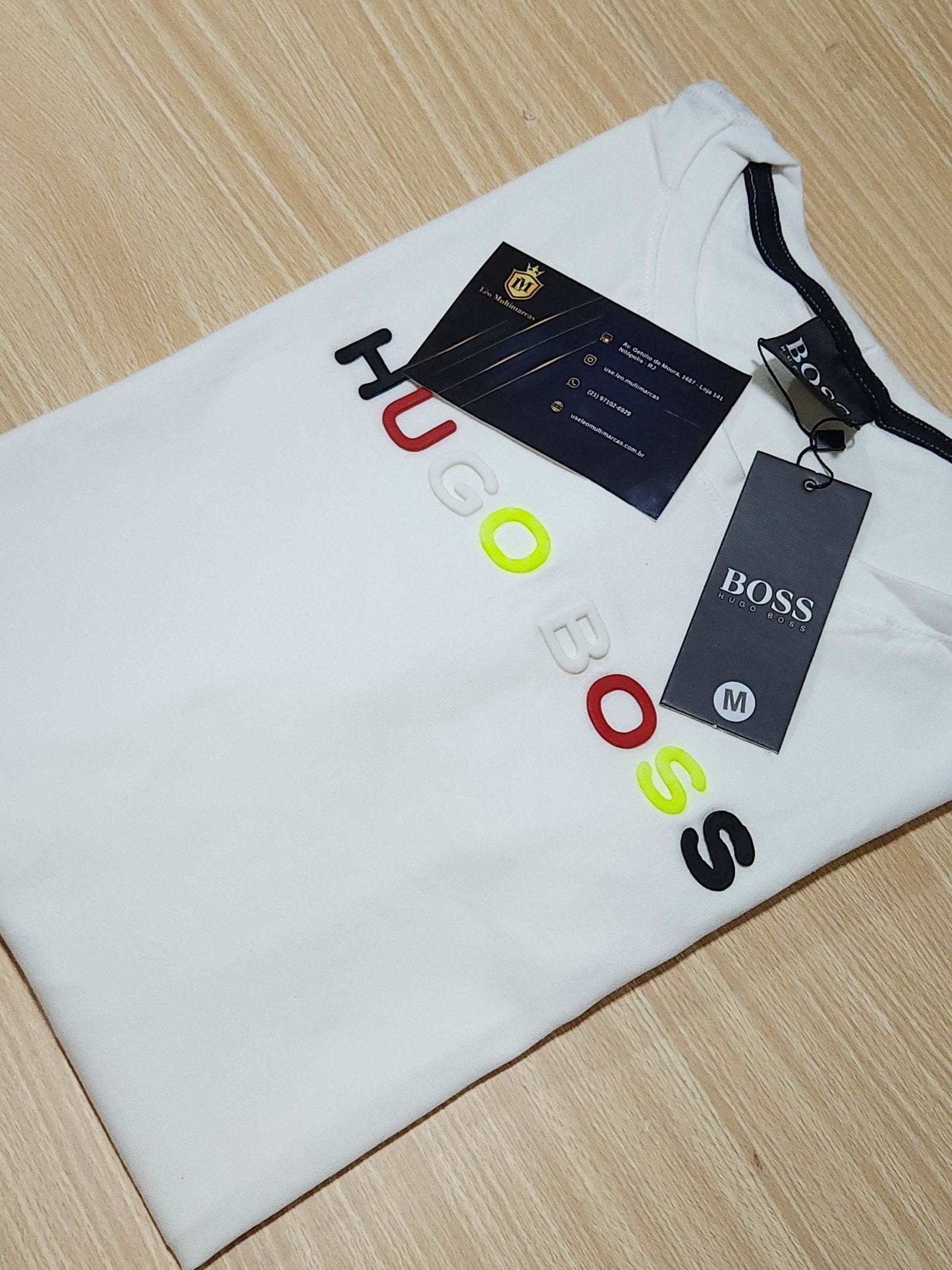 Camisa Hugo Boss M Peruana 40.1 com Elastano
