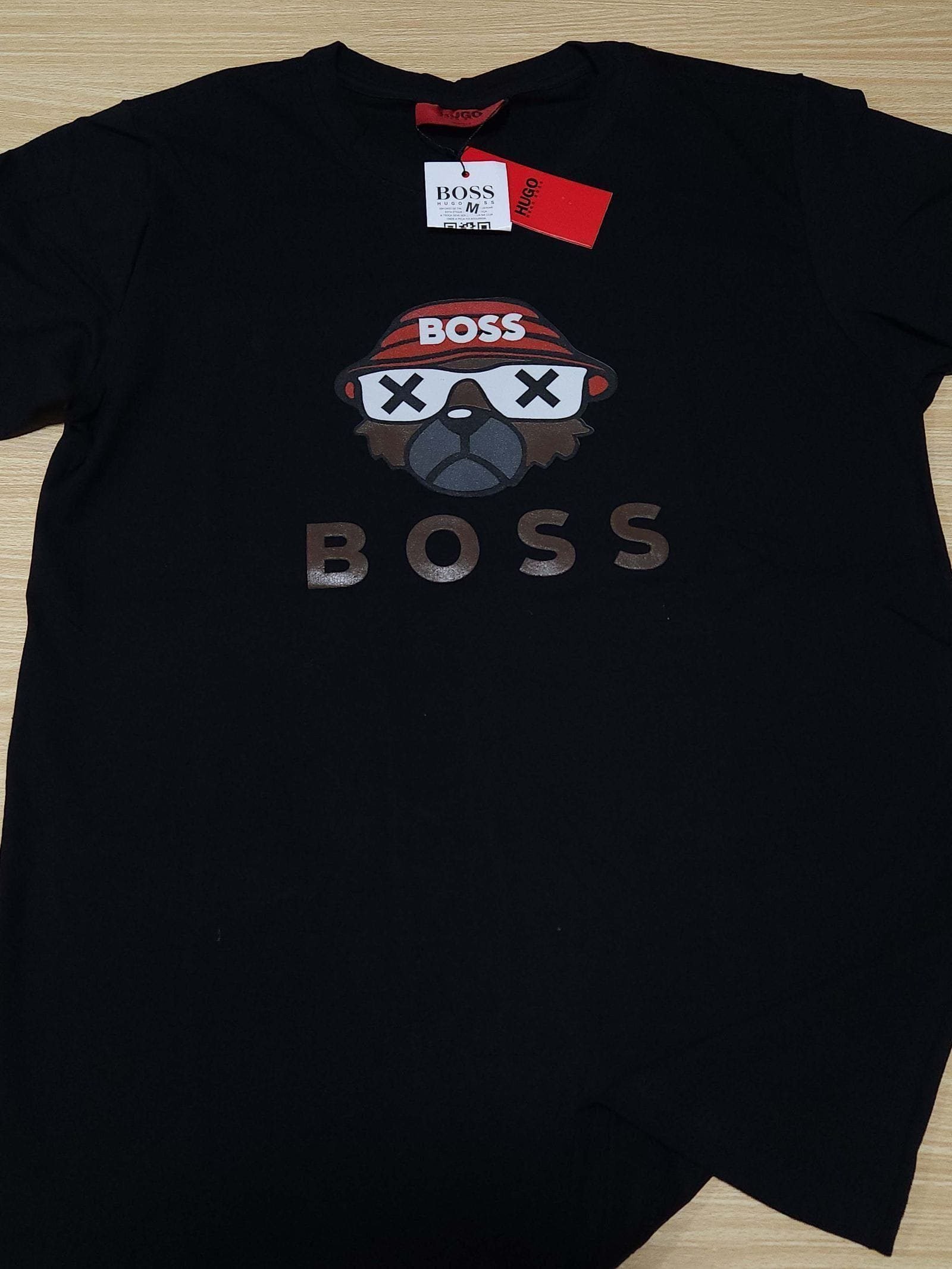 Camisa Hugo Boss M Peruana 40.1 com Elastano