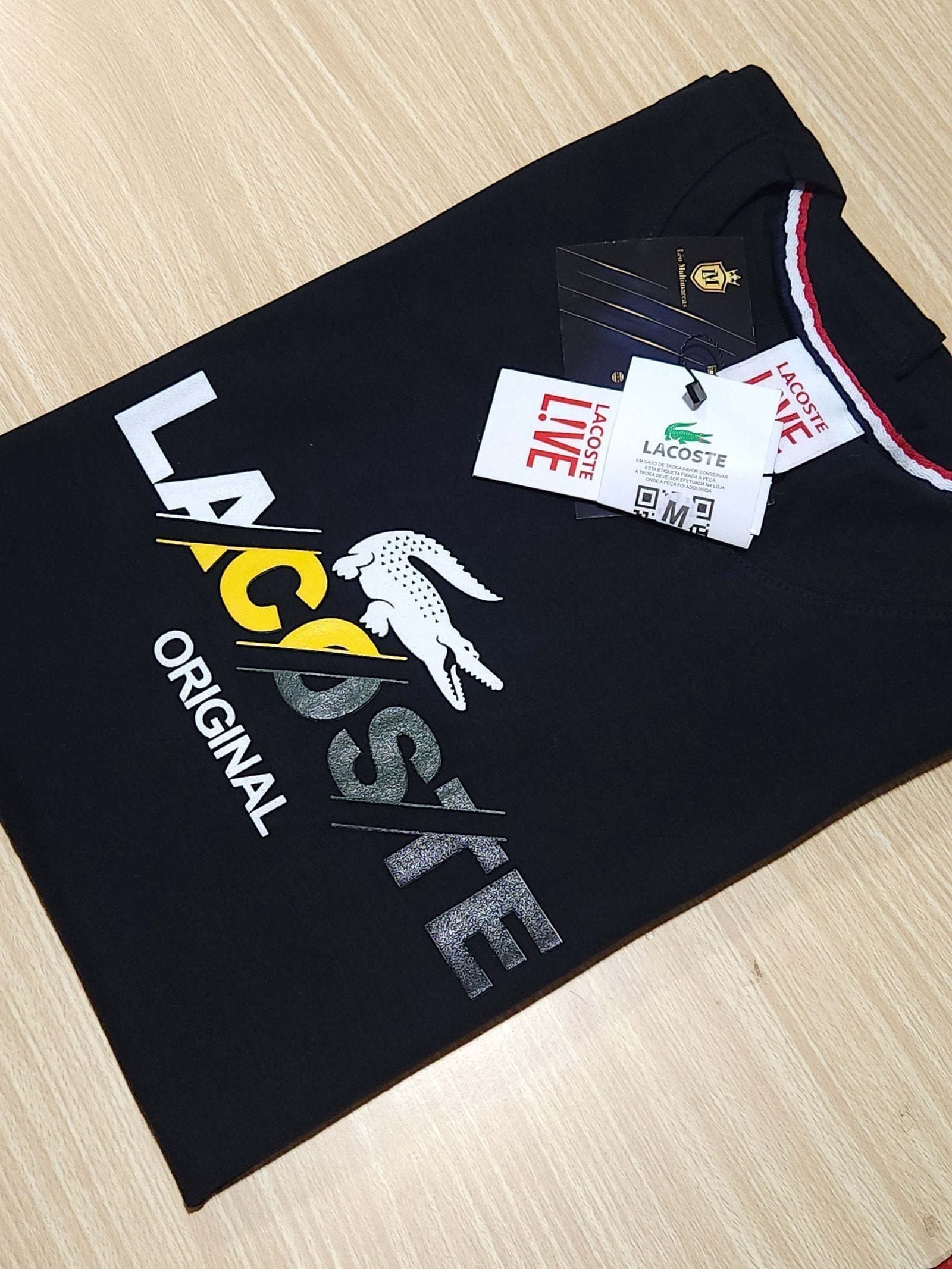 Camisa Lacoste M Peruana 401 Com Elastano 3