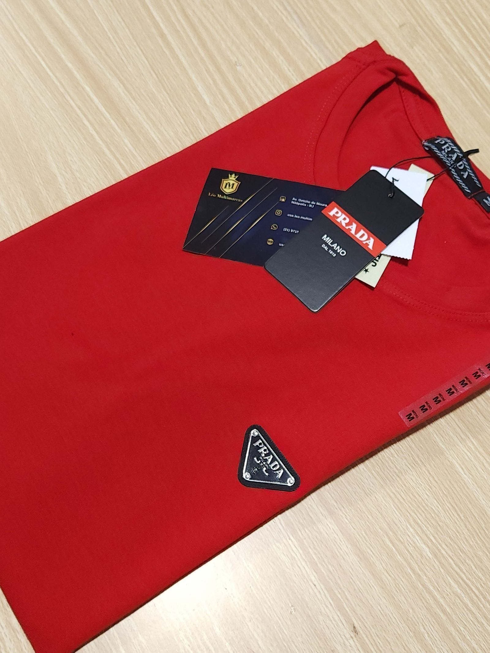 Camisa Prada M Peruana 40.1 com Elastano
