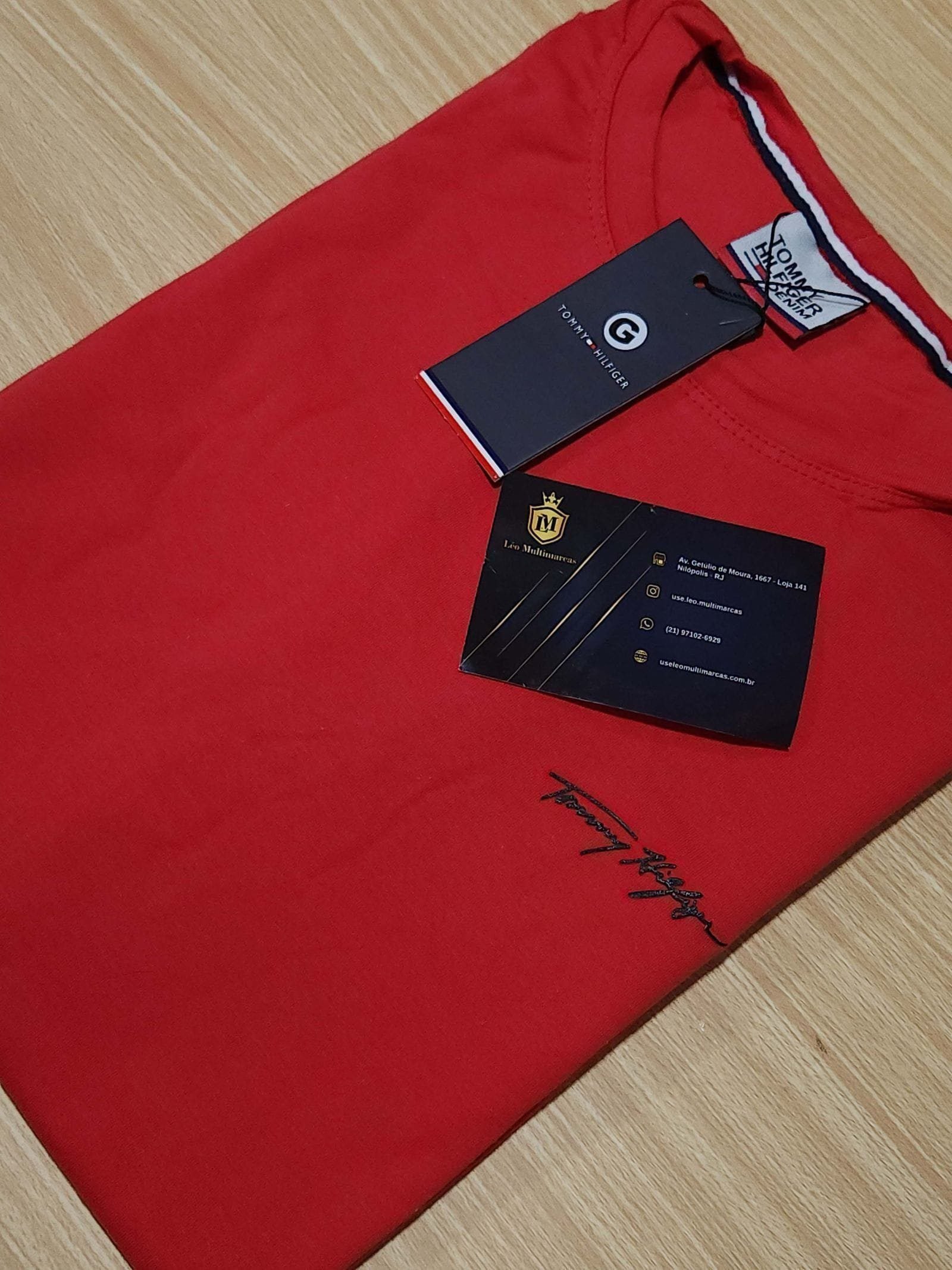 Camisa Tommy Hilfiger G Peruana 40