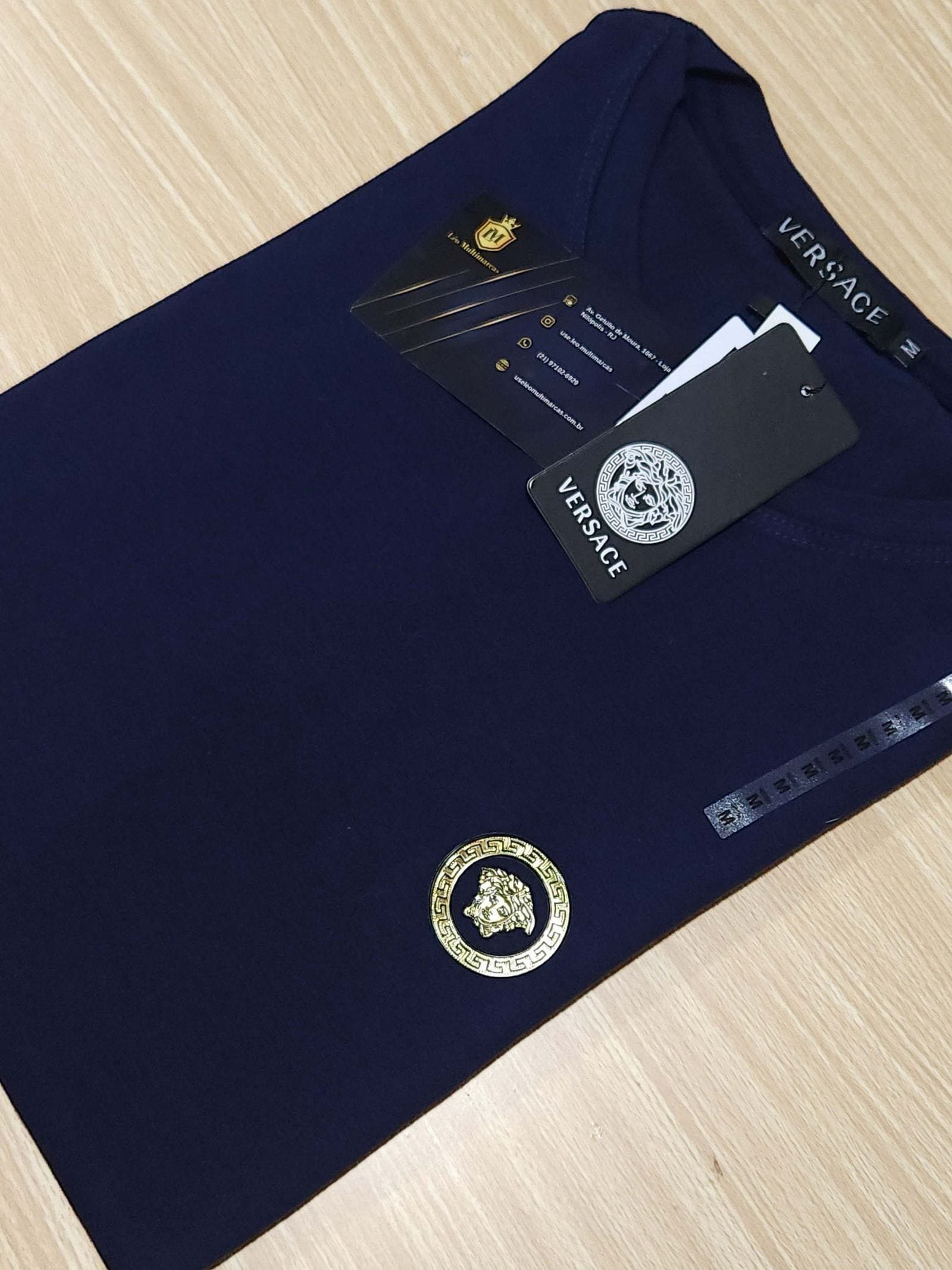 Camisa Versace M Peruana 401 Com Elastano 3