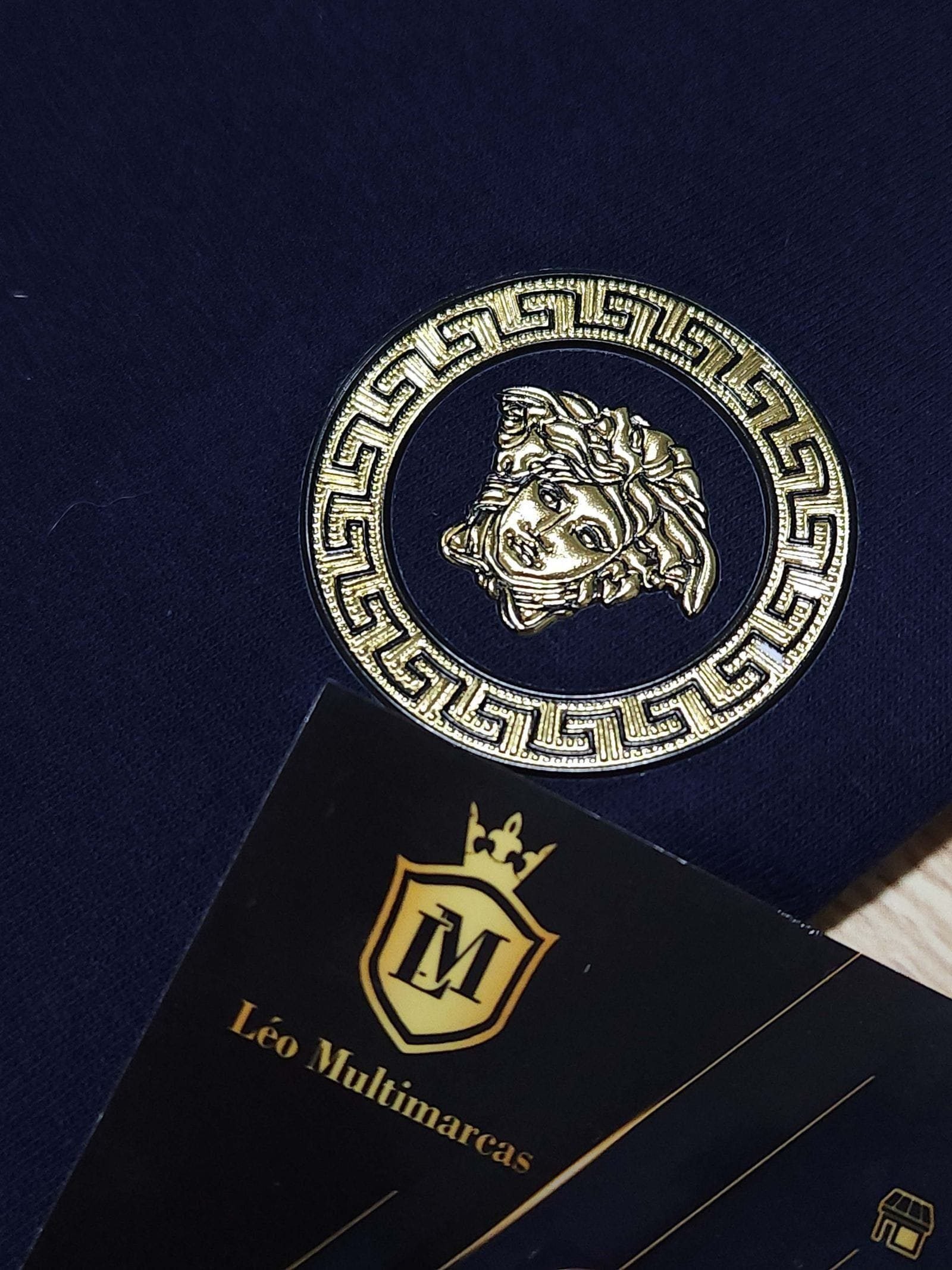 Camisa Versace M Peruana 401 Com Elastano 3