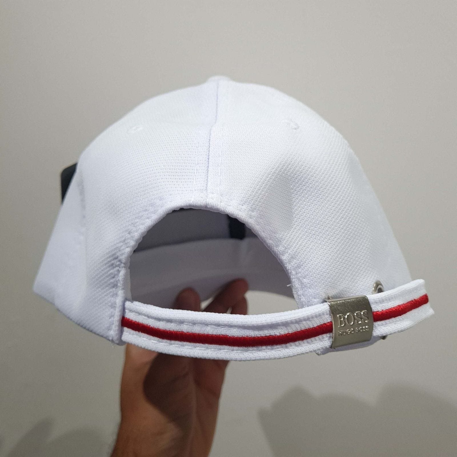 Bone Hugo Boss Branco 8