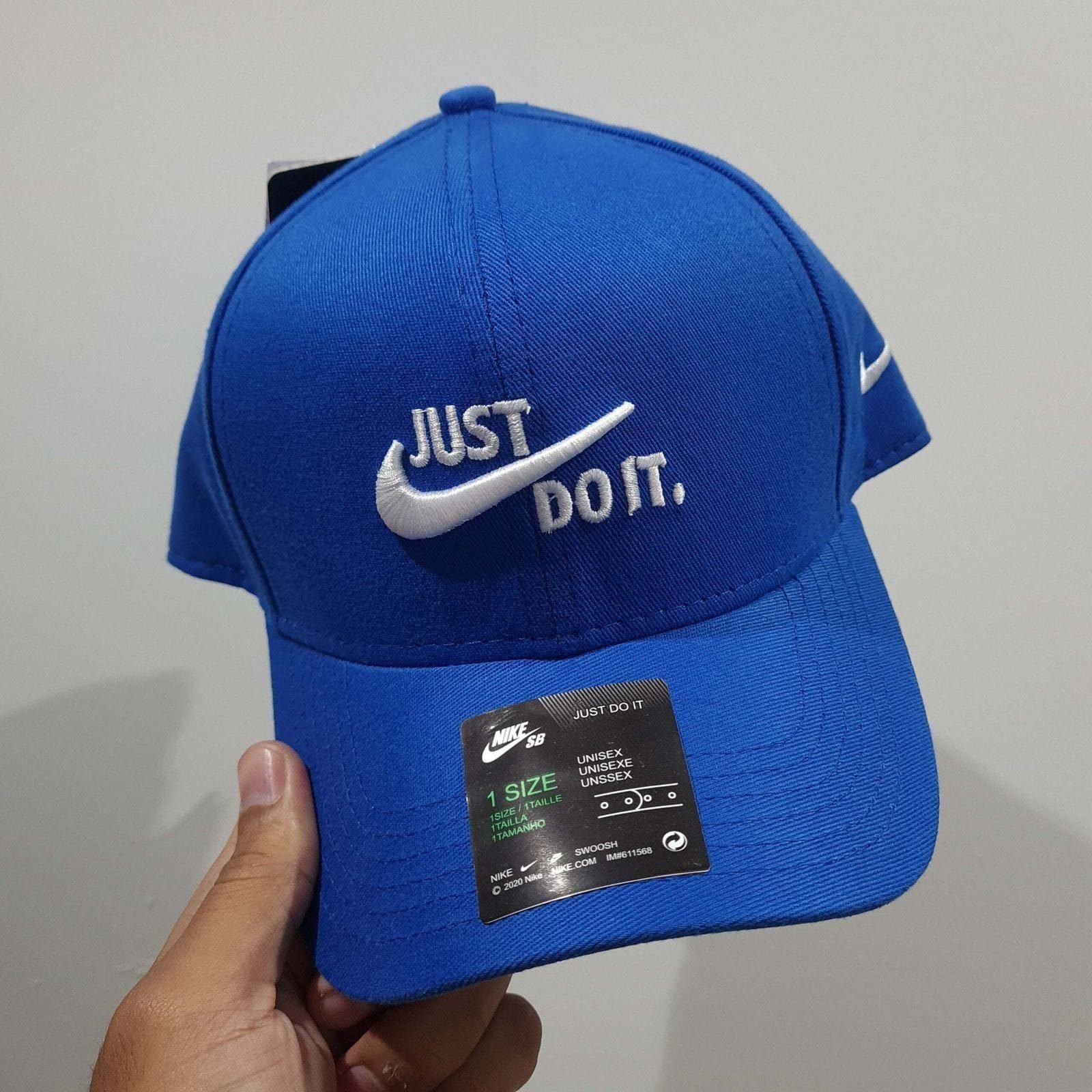 Bone Nike Azul 4 Bone Nike Azul 4