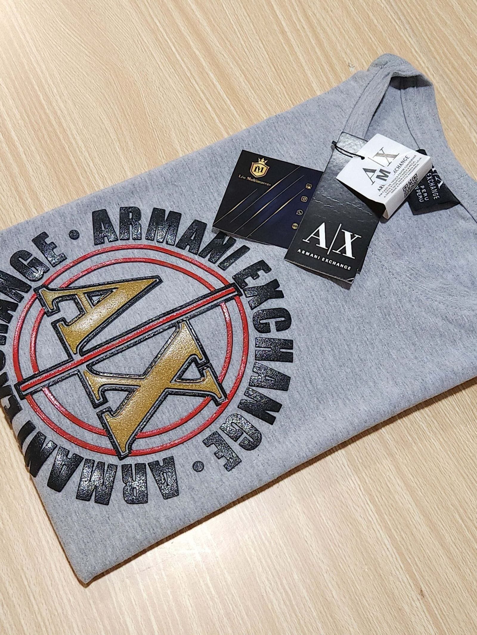 Camisa Emporio Armani M Peruana 40.1 com Elastano