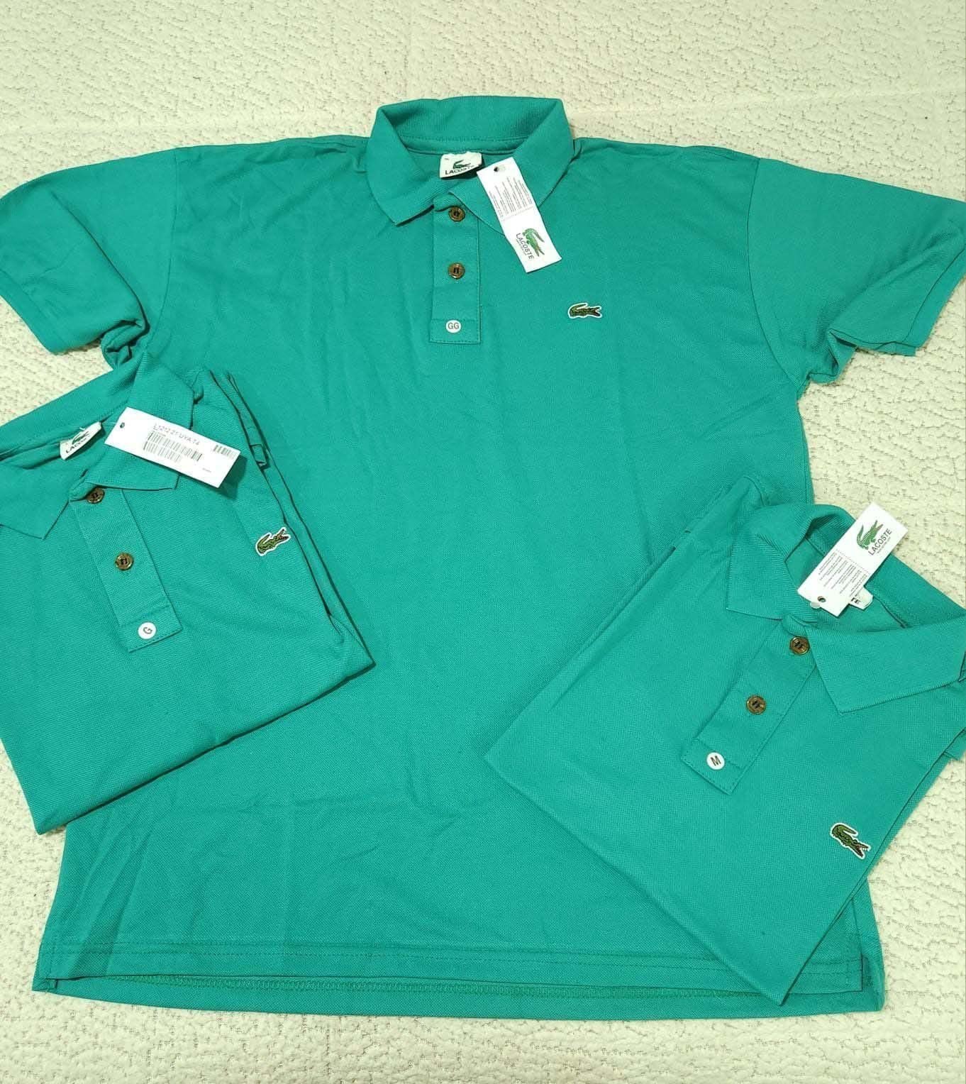 Camisa Gola Polo Lacoste Masculina Piquet Vermelho G