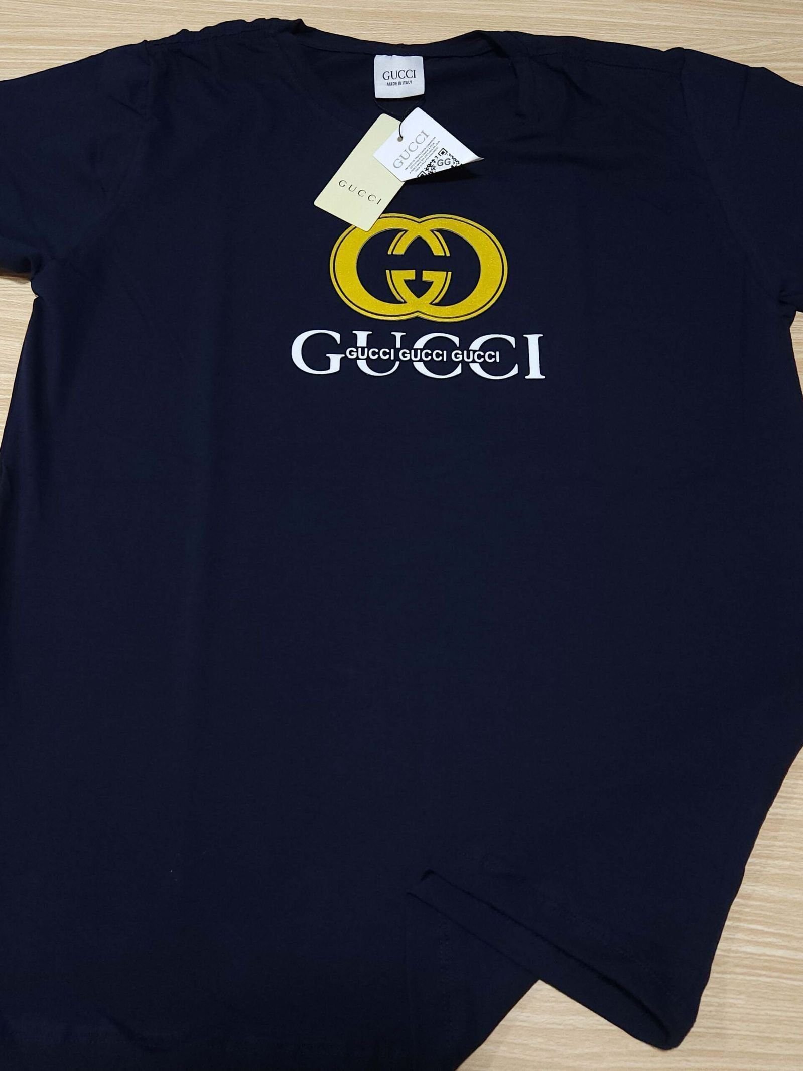 Camisa Gucci GG Peruana 40.1 com Elastano Camisa Gucci GG Peruana 40.1 com Elastano