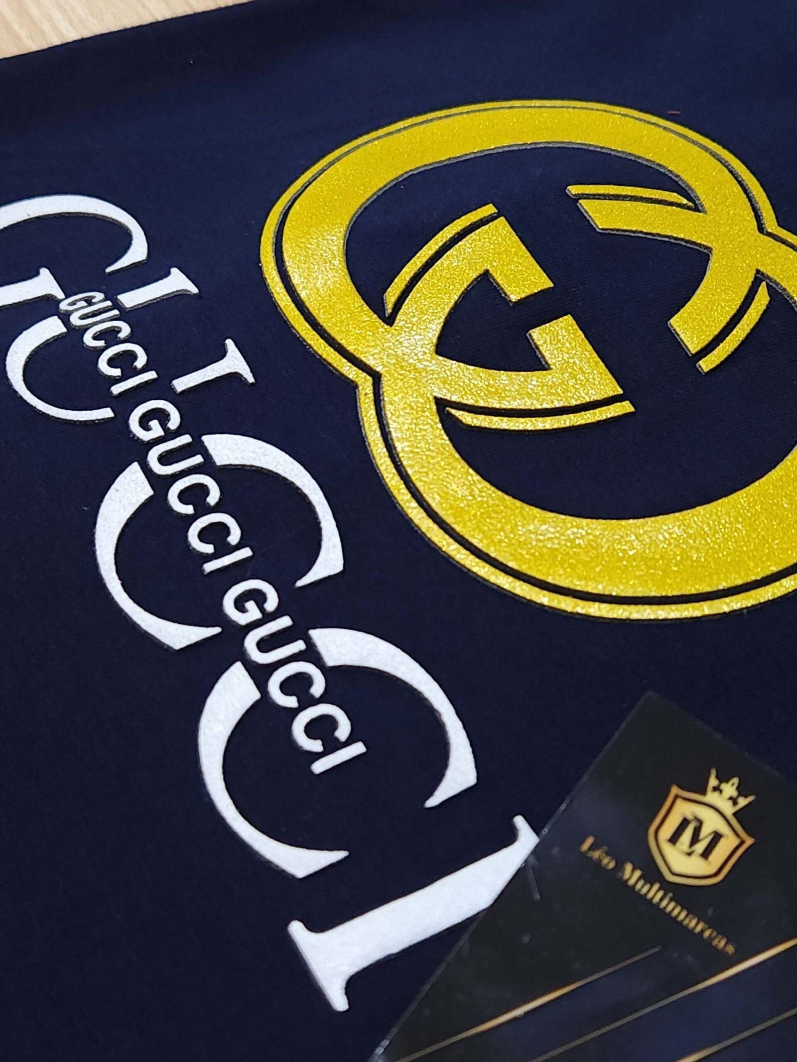 Camisa Gucci GG Peruana 40.1 com Elastano Camisa Gucci GG Peruana 40.1 com Elastano