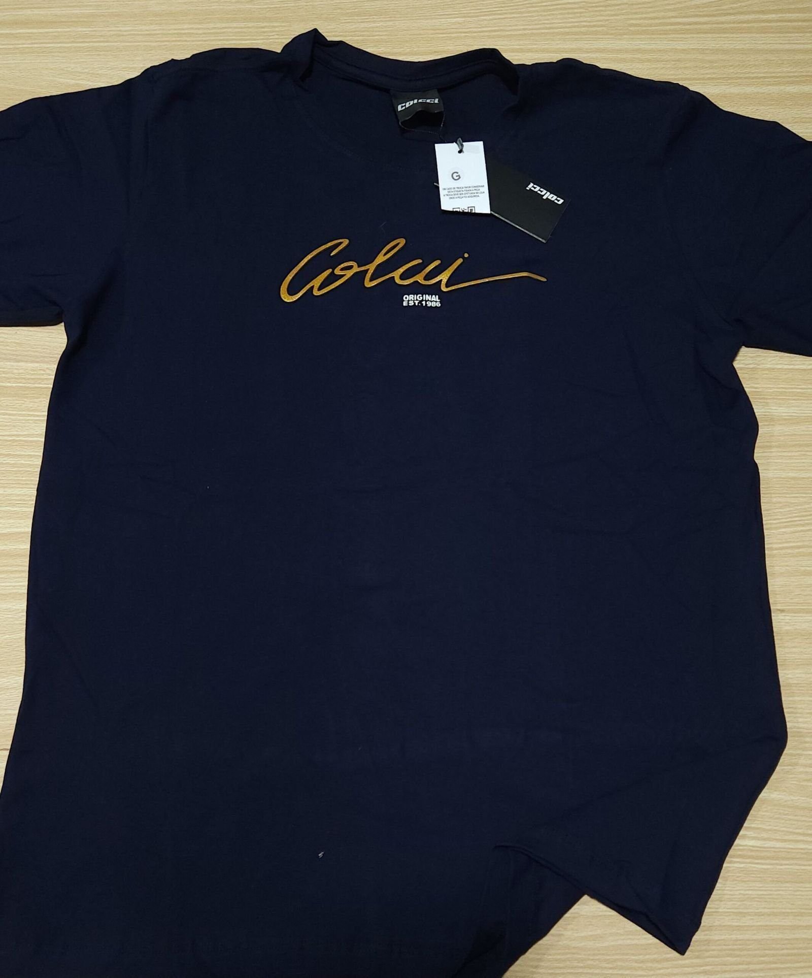 Camisa Colcci G Peruana 40.1 com Elastano Camisa Colcci G Peruana 40.1 com Elastano