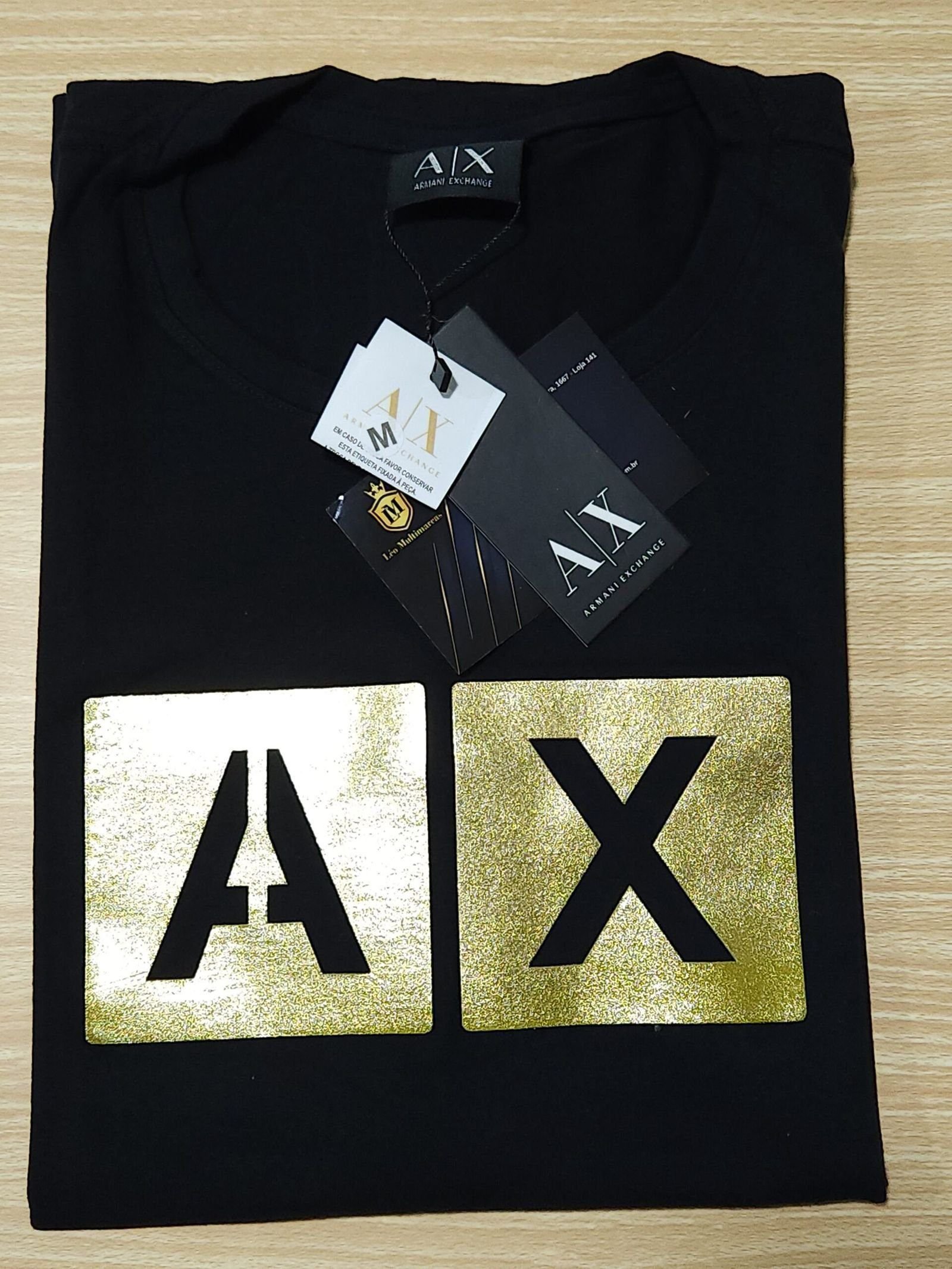 Camisa Empório Armani M Peruana 40.1 com Elastano Camisa Empório Armani M Peruana 40.1 com Elastano