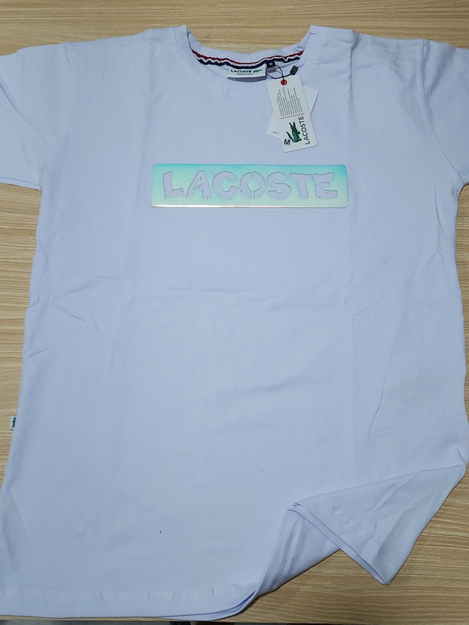 Camisa Lacoste M Peruana 40.1 com Elastano Camisa Lacoste M Peruana 40.1 com Elastano