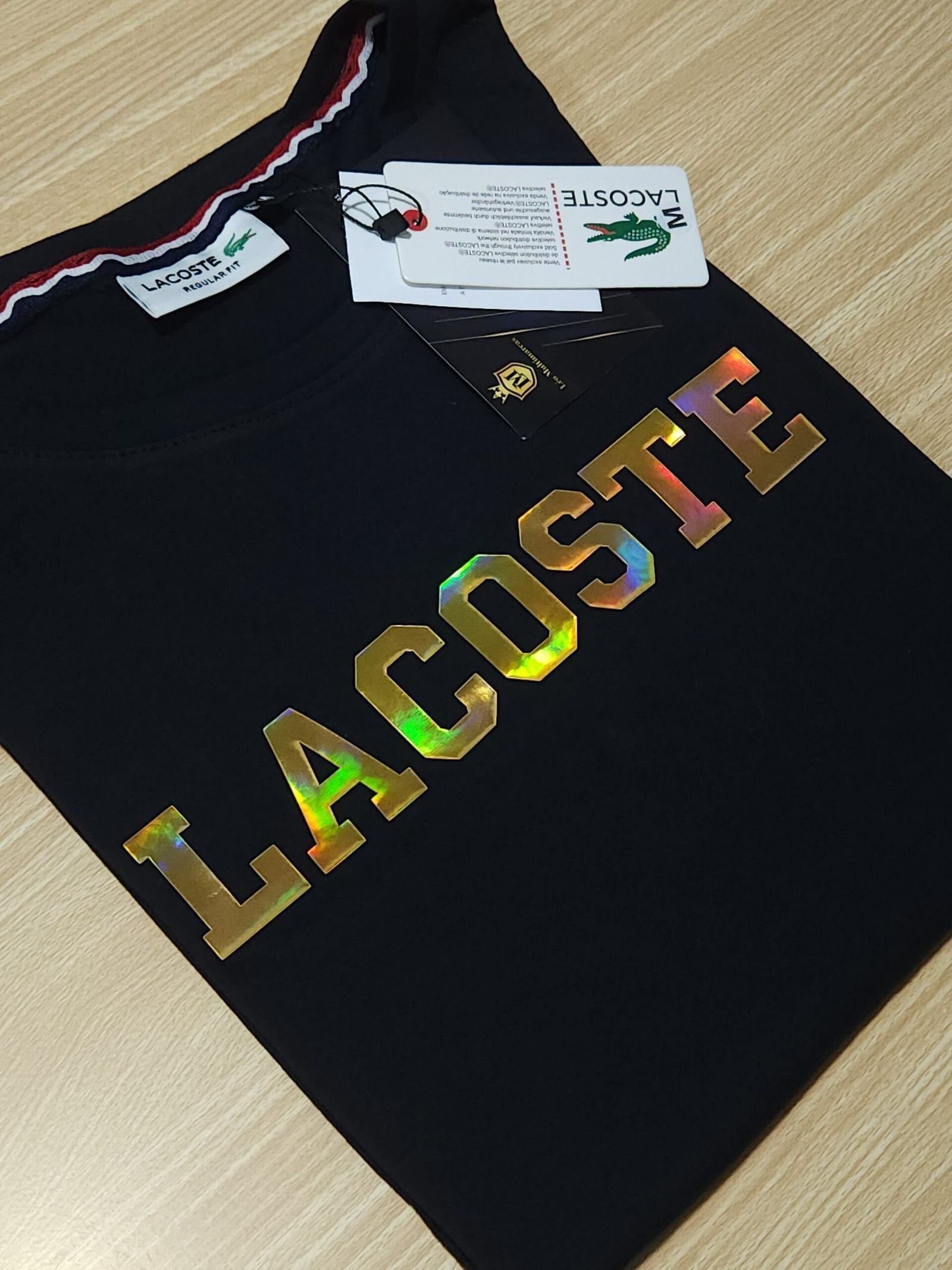 Camisa Lacoste M Peruana 40.1 com Elastano Camisa Lacoste M Peruana 40.1 com Elastano