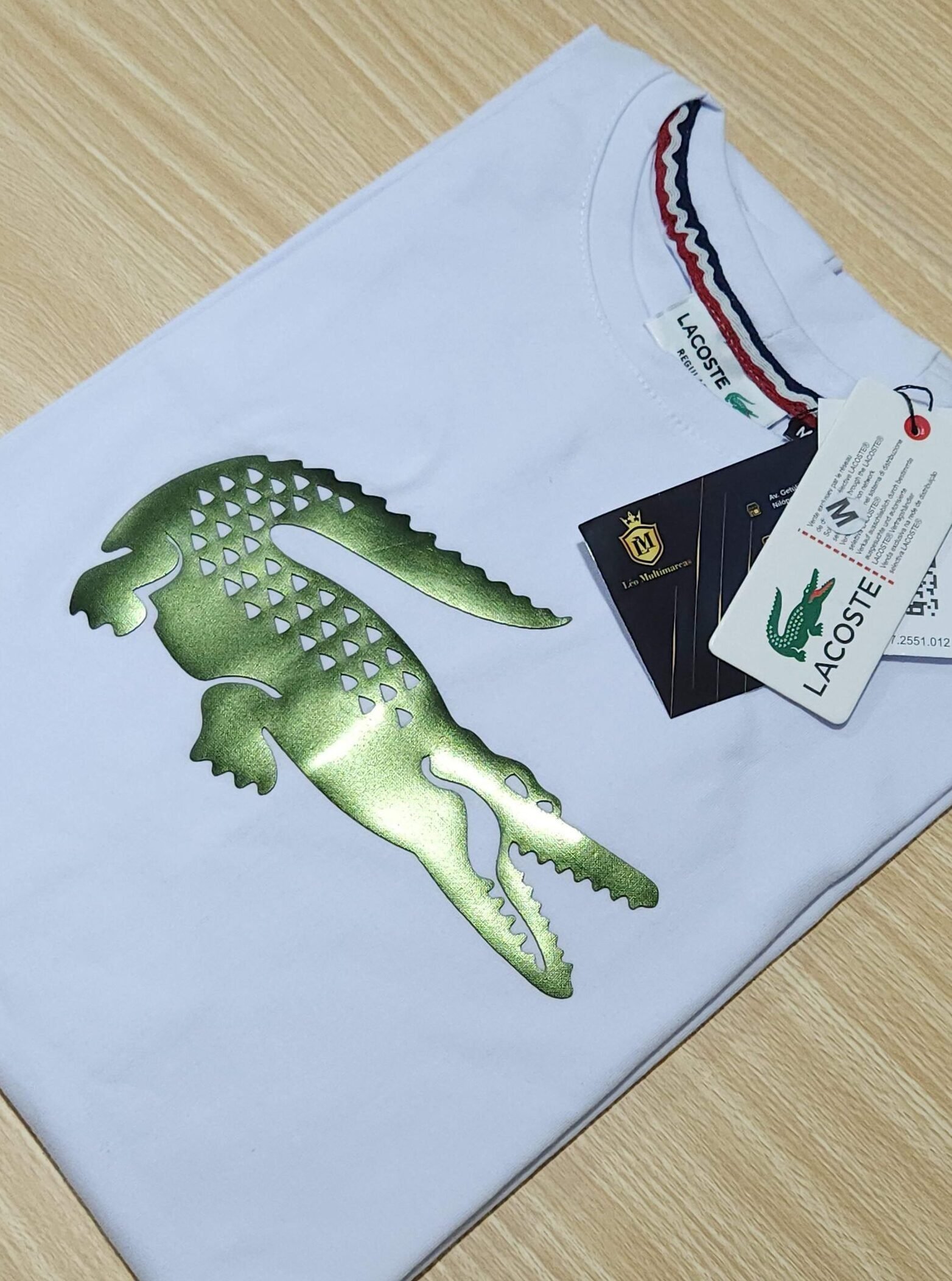 Camisa Lacoste M Peruana 401 Com Elastano Camisa Lacoste M Peruana 401 Com Elastano