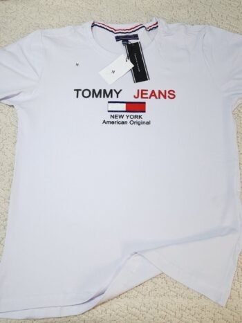 Camisa Tommy Hilfiger M Peruana 40.1 com Elastano