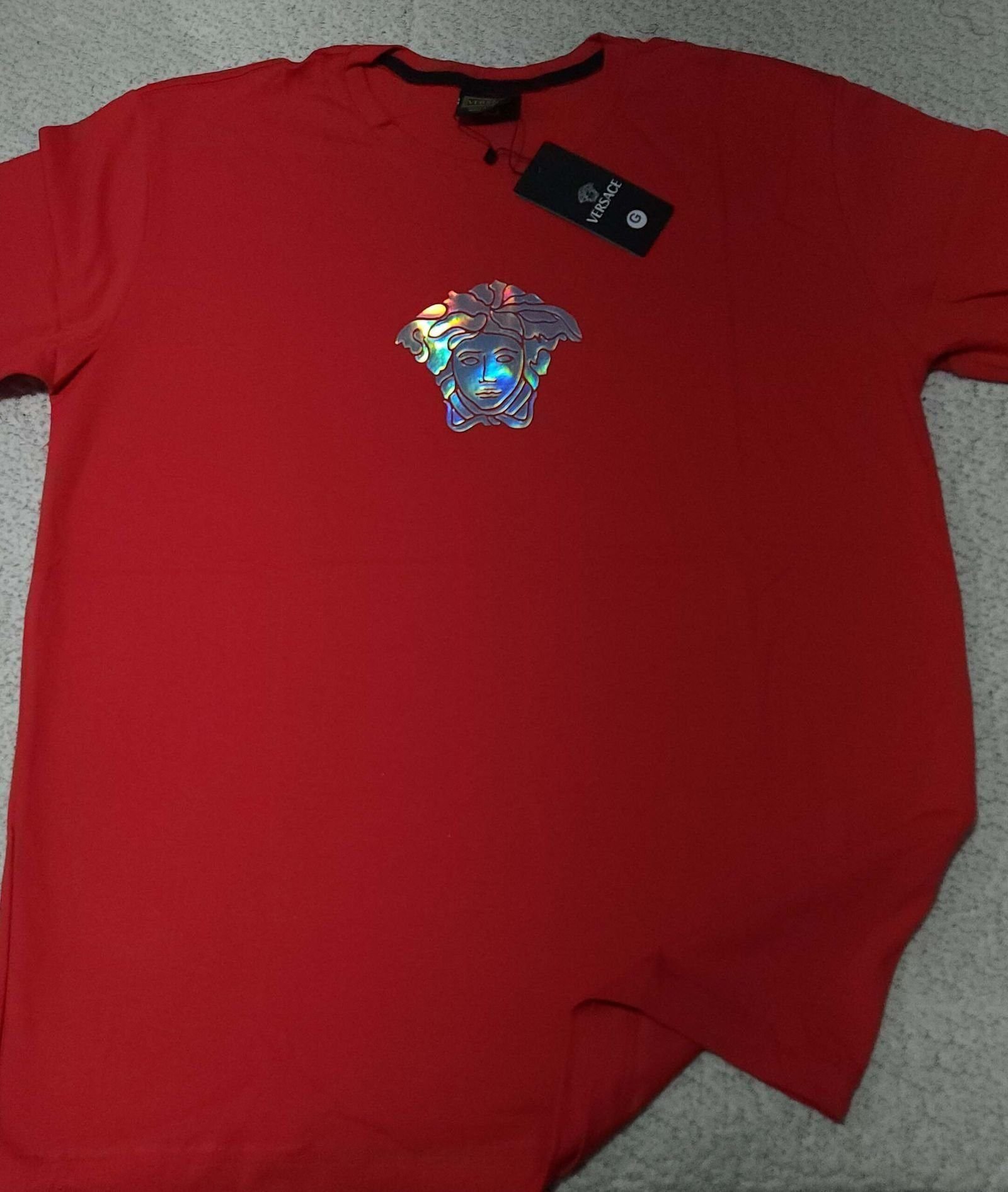 Camisa Versace G Peruana 40.1 com Elastano Camisa Versace G Peruana 40.1 com Elastano