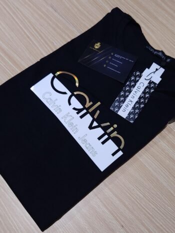 Camisa Calvin Klein Gg Peruana 401 Com Elastano