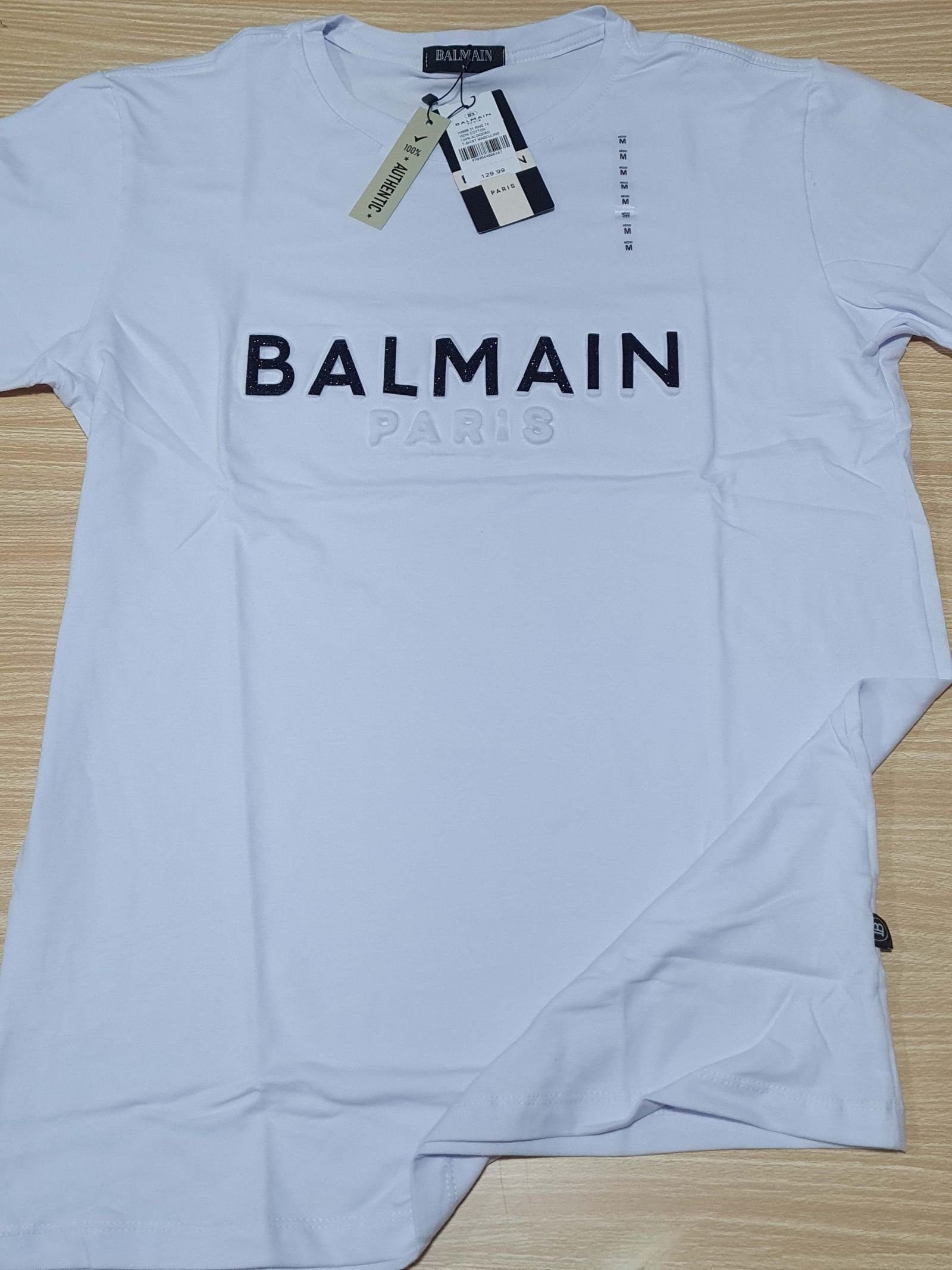 Camisa Balmain M Peruana 40.1 com Elastano Camisa Balmain M Peruana 40.1 com Elastano
