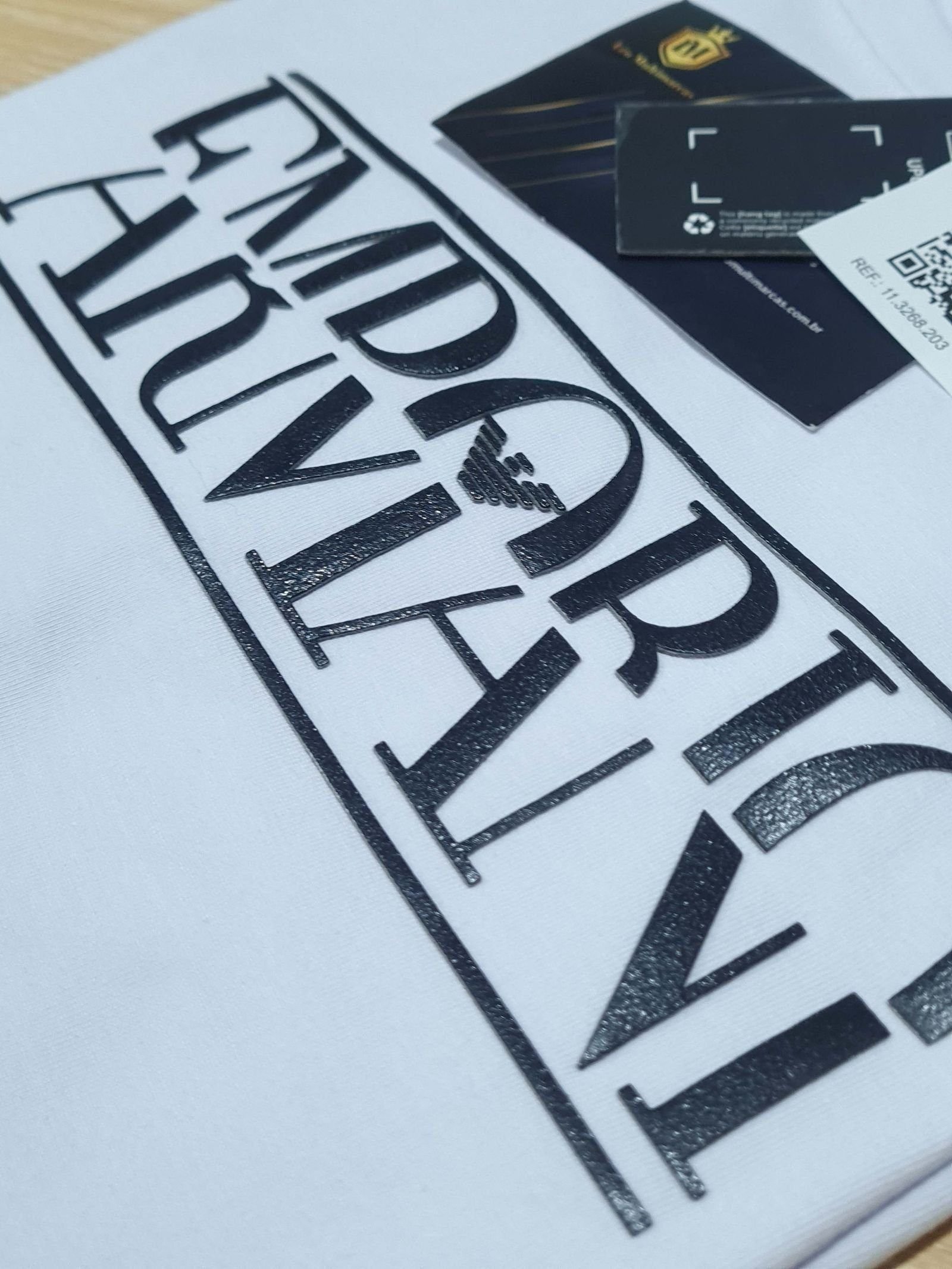 Camisa Emporio Armani GG Peruana 40.1 com Elastano