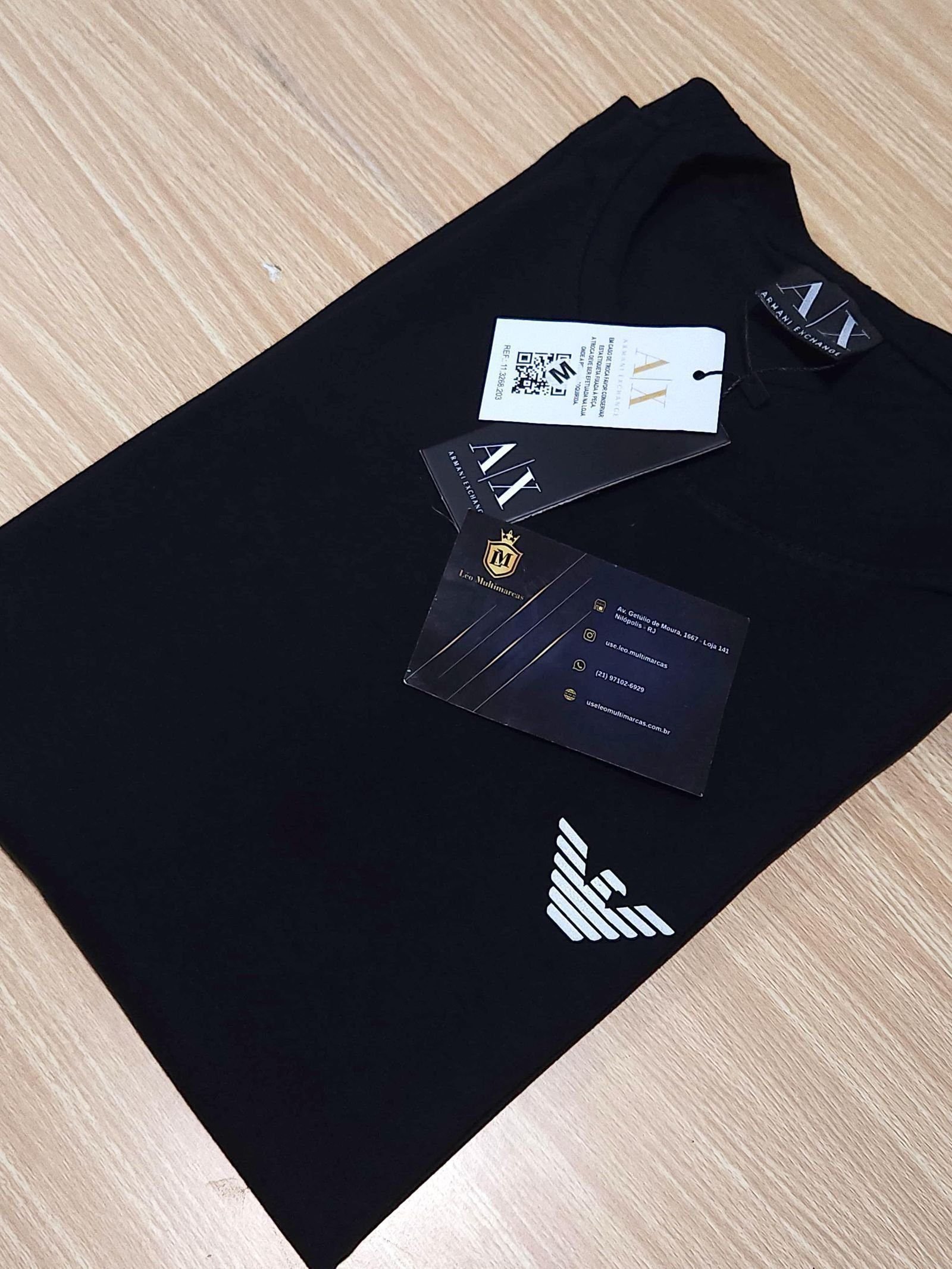 Camisa Emporio Armani M Peruana 40.1 com Elastano Camisa Emporio Armani M Peruana 40.1 com Elastano