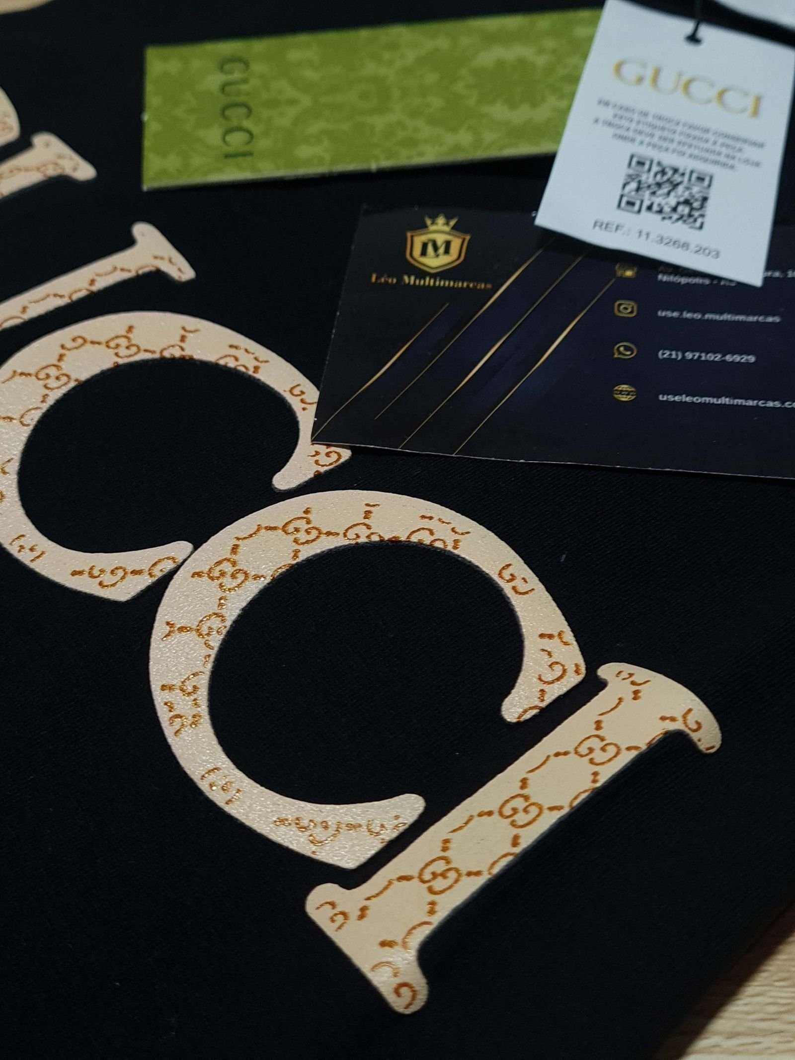 Camisa Gucci M Peruana 40.1 com Elastano Camisa Gucci M Peruana 40.1 com Elastano