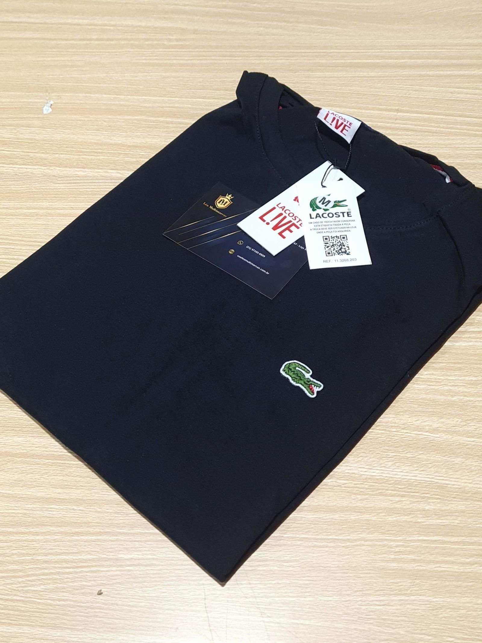 Camisa Lacoste M Peruana 40.1 com Elastano Camisa Lacoste M Peruana 40.1 com Elastano