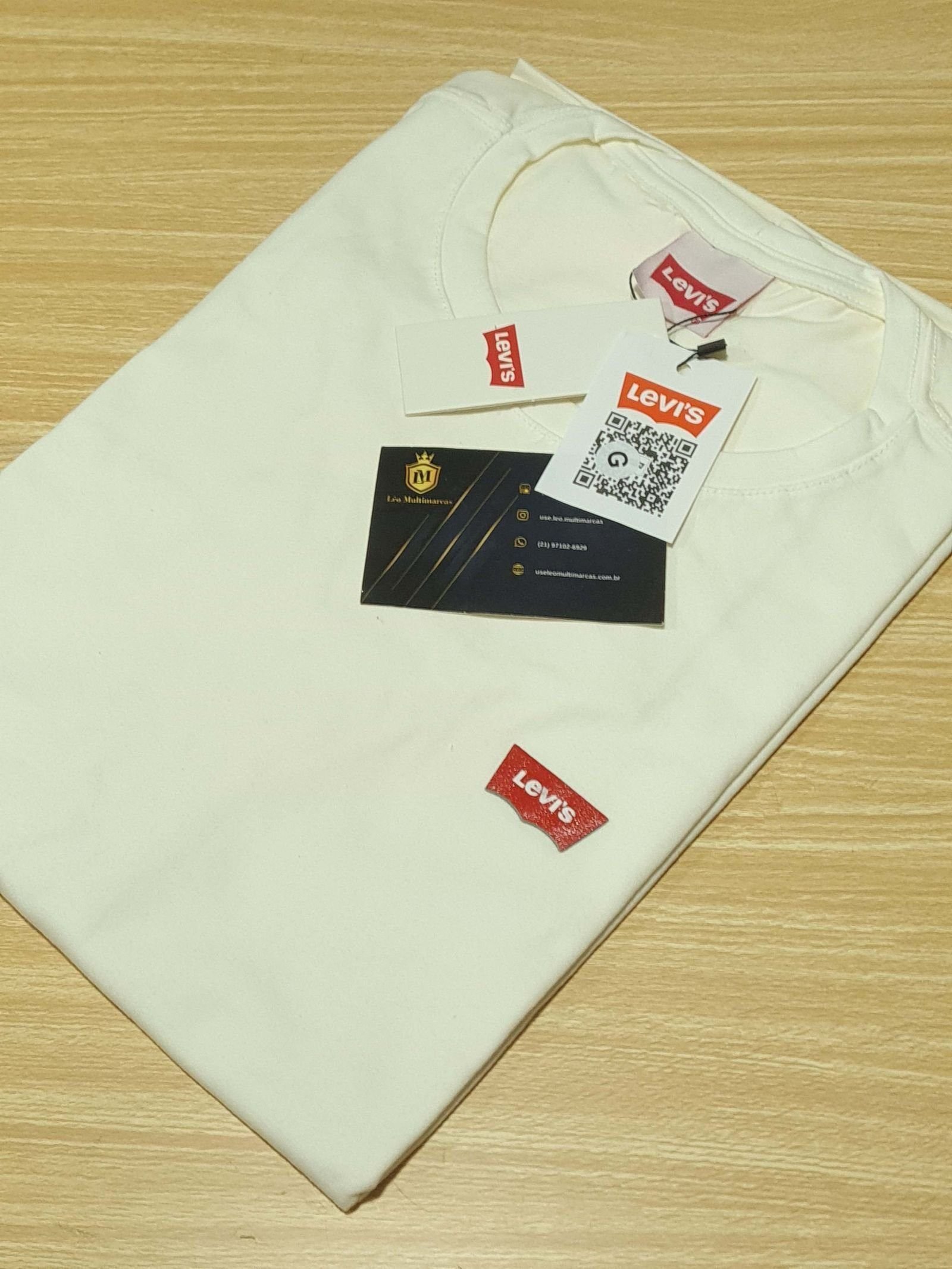 Camisa Levis G Peruana 40.1 com Elastano Camisa Levis G Peruana 40.1 com Elastano