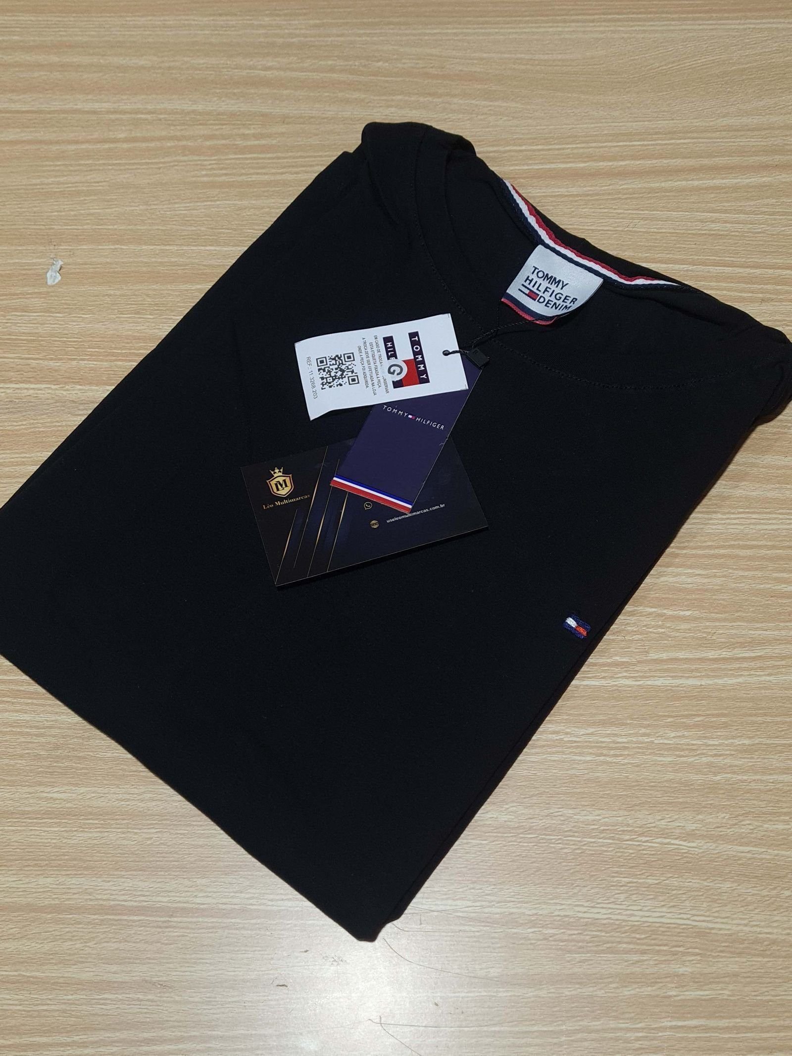 Camisa Tommy Hilfiger G Peruana 40.1 com Elastano Camisa Tommy Hilfiger G Peruana 40.1 com Elastano