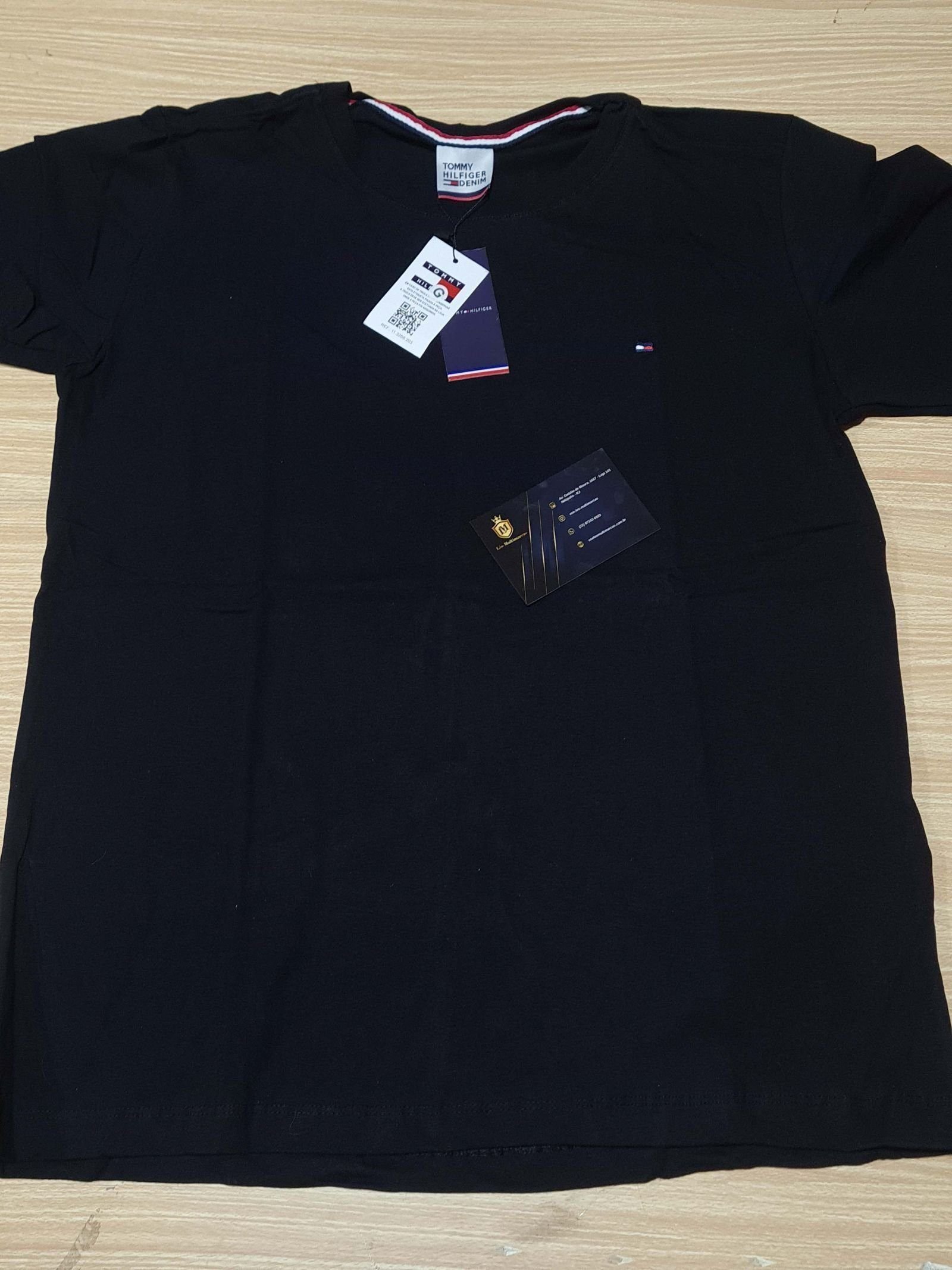 Camisa Tommy Hilfiger G Peruana 40.1 com Elastano Camisa Tommy Hilfiger G Peruana 40.1 com Elastano