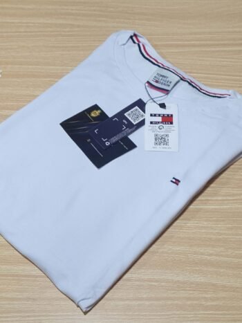 Camisa Tommy Hilfiger G Peruana 40.1 com Elastano