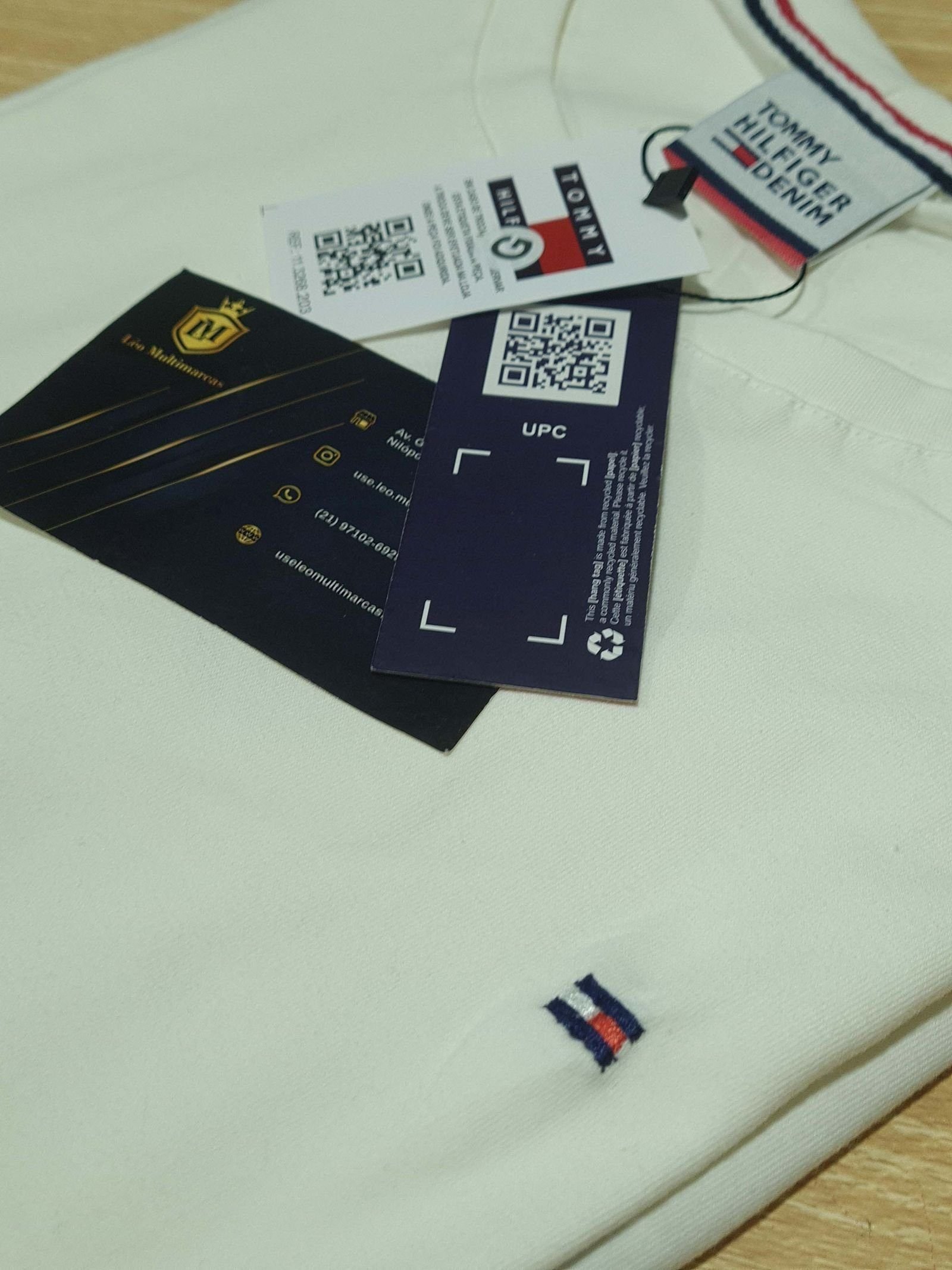 Camisa Tommy Hilfiger G Peruana 40.1 com Elastano Camisa Tommy Hilfiger G Peruana 40.1 com Elastano