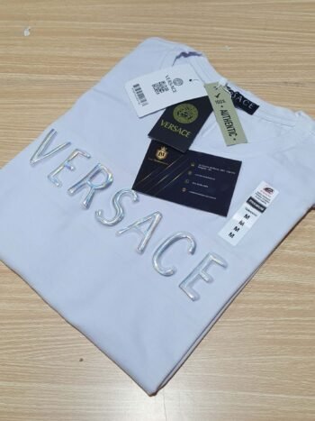 Camisa Versace M Peruana 40.1 com Elastano