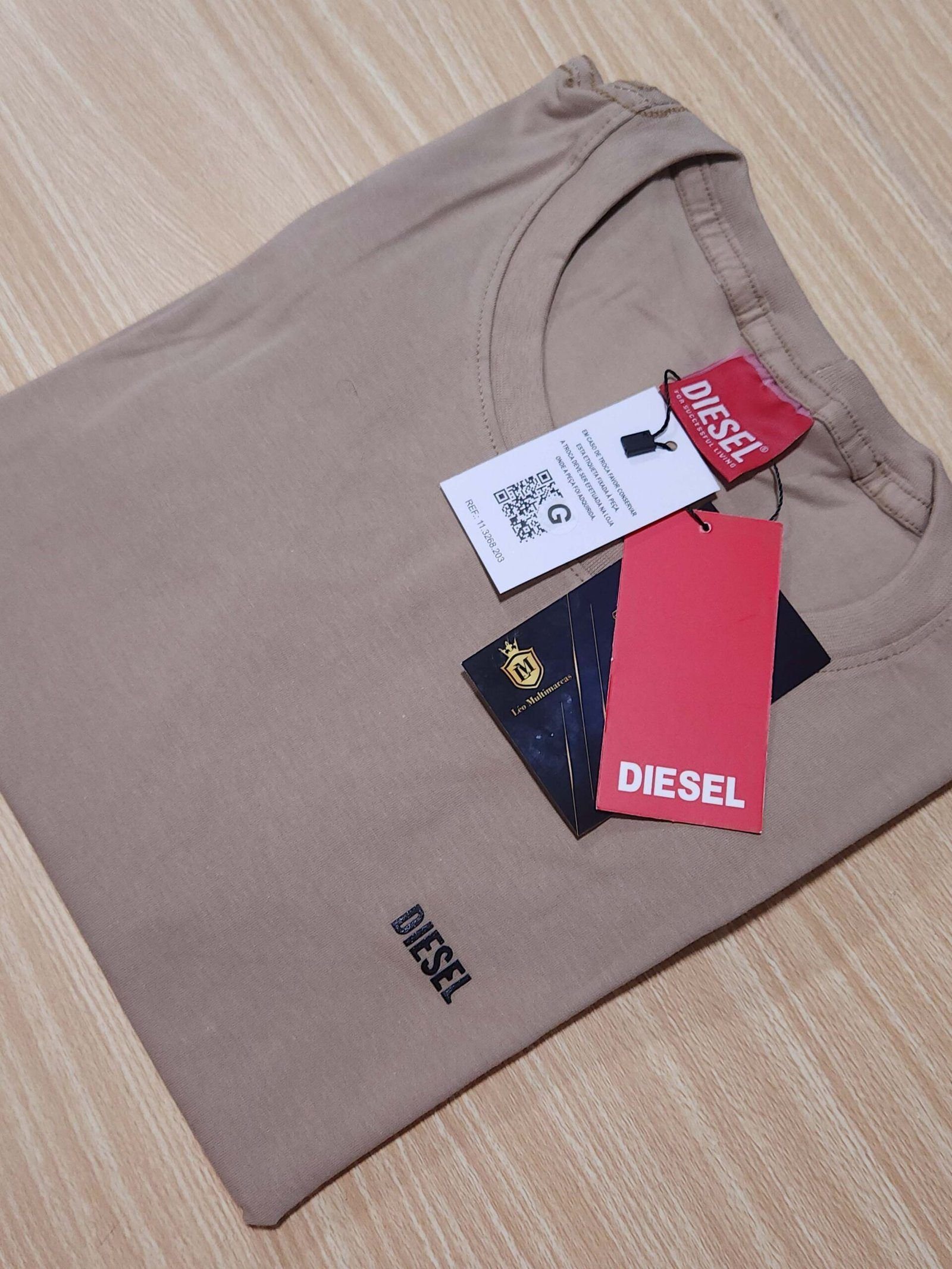 Camisa Diesel G Peruana Masculina com Elastano Camisa Diesel G Peruana Masculina com Elastano