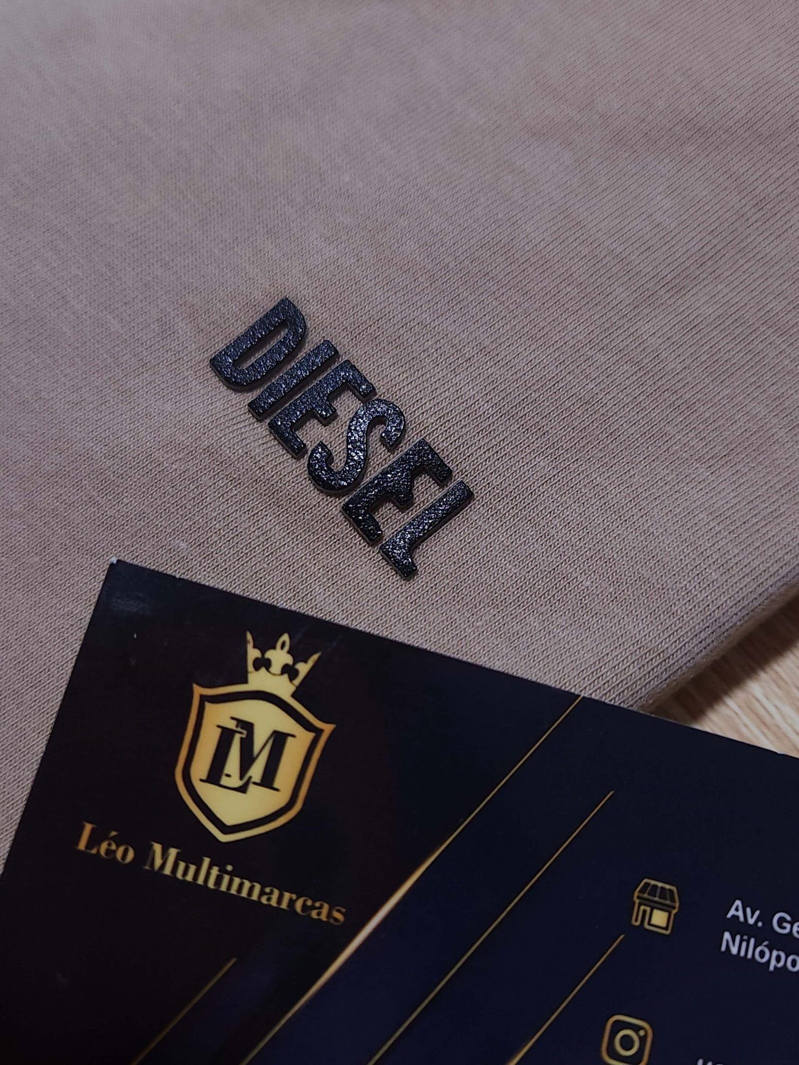 Camisa Diesel G Peruana Masculina com Elastano Camisa Diesel G Peruana Masculina com Elastano