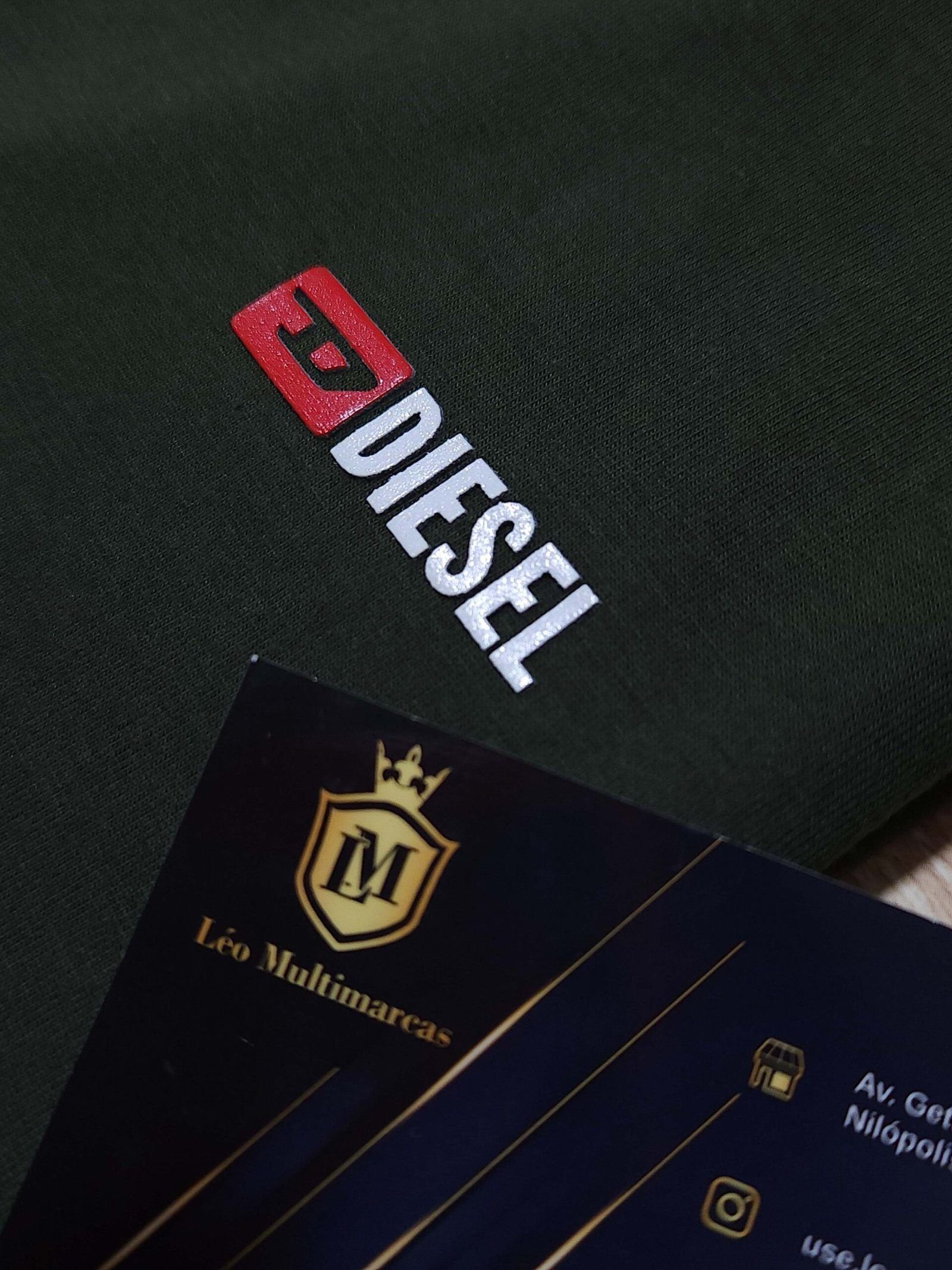 Camisa Diesel G Peruana Masculina com Elastano Camisa Diesel G Peruana Masculina com Elastano