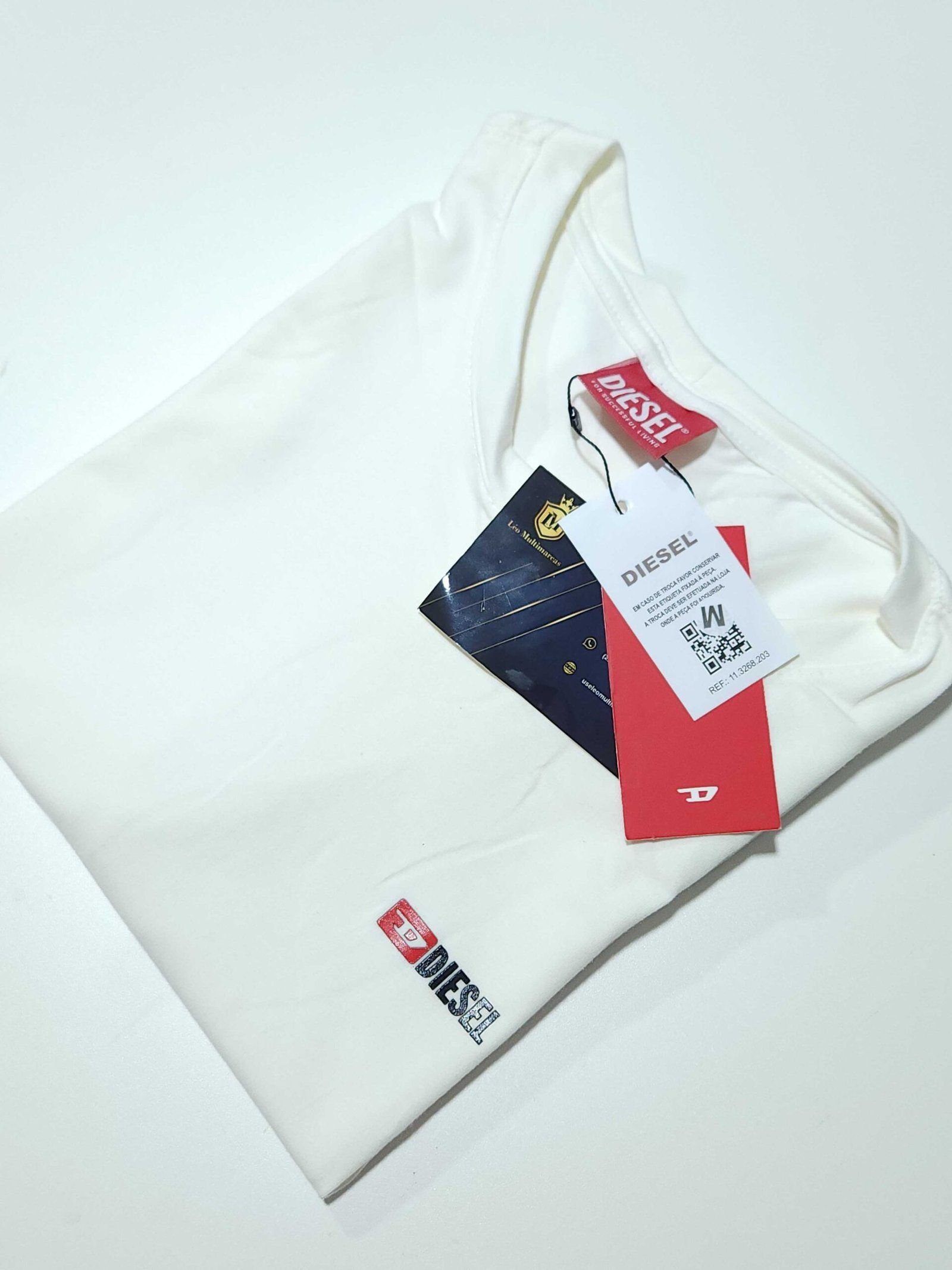 Camisa Diesel GG Peruana Masculina com Elastano Camisa Diesel GG Peruana Masculina com Elastano