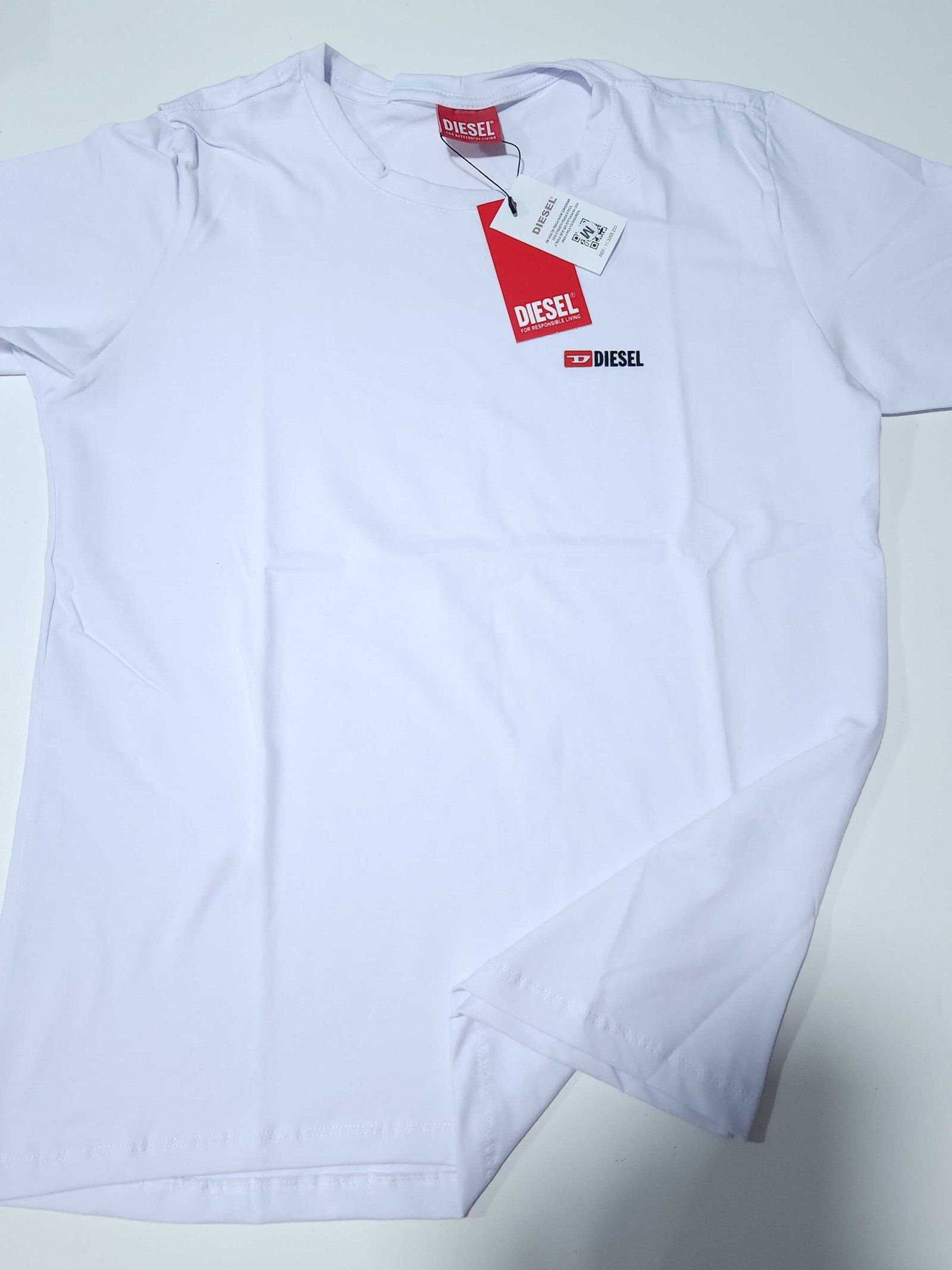 Camisa Diesel GG Peruana Masculina com Elastano Camisa Diesel GG Peruana Masculina com Elastano