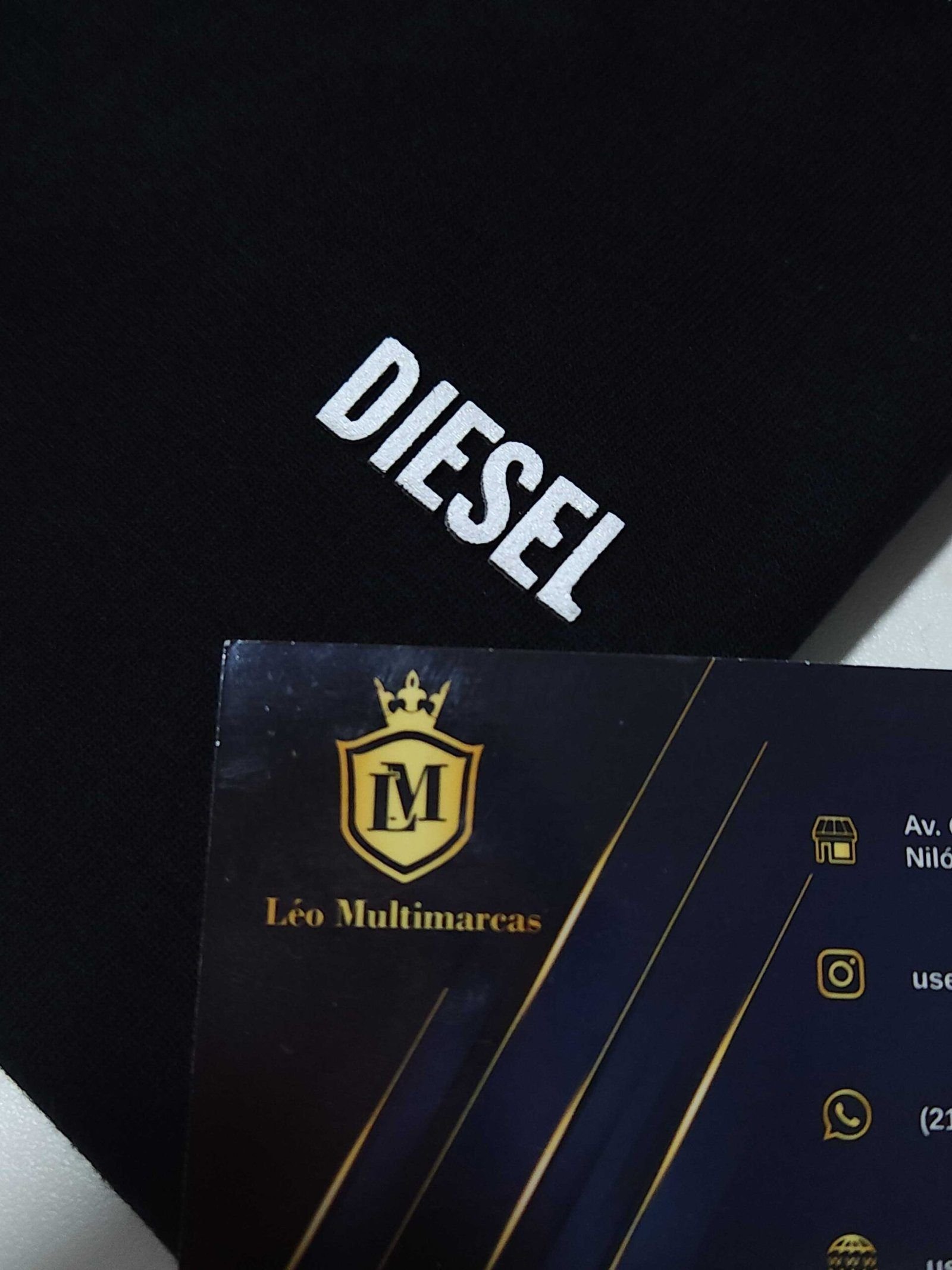 Camisa Diesel M Peruana Masculina com Elastano Camisa Diesel M Peruana Masculina com Elastano