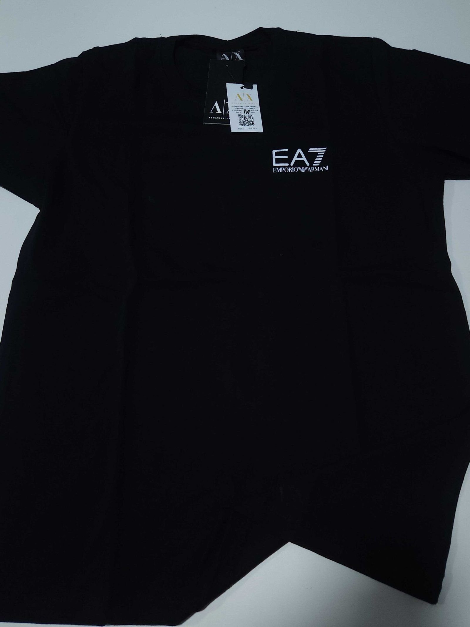 Camisa Empório Armani GG Peruana 40.1 com Elastano Camisa Empório Armani GG Peruana 40.1 com Elastano