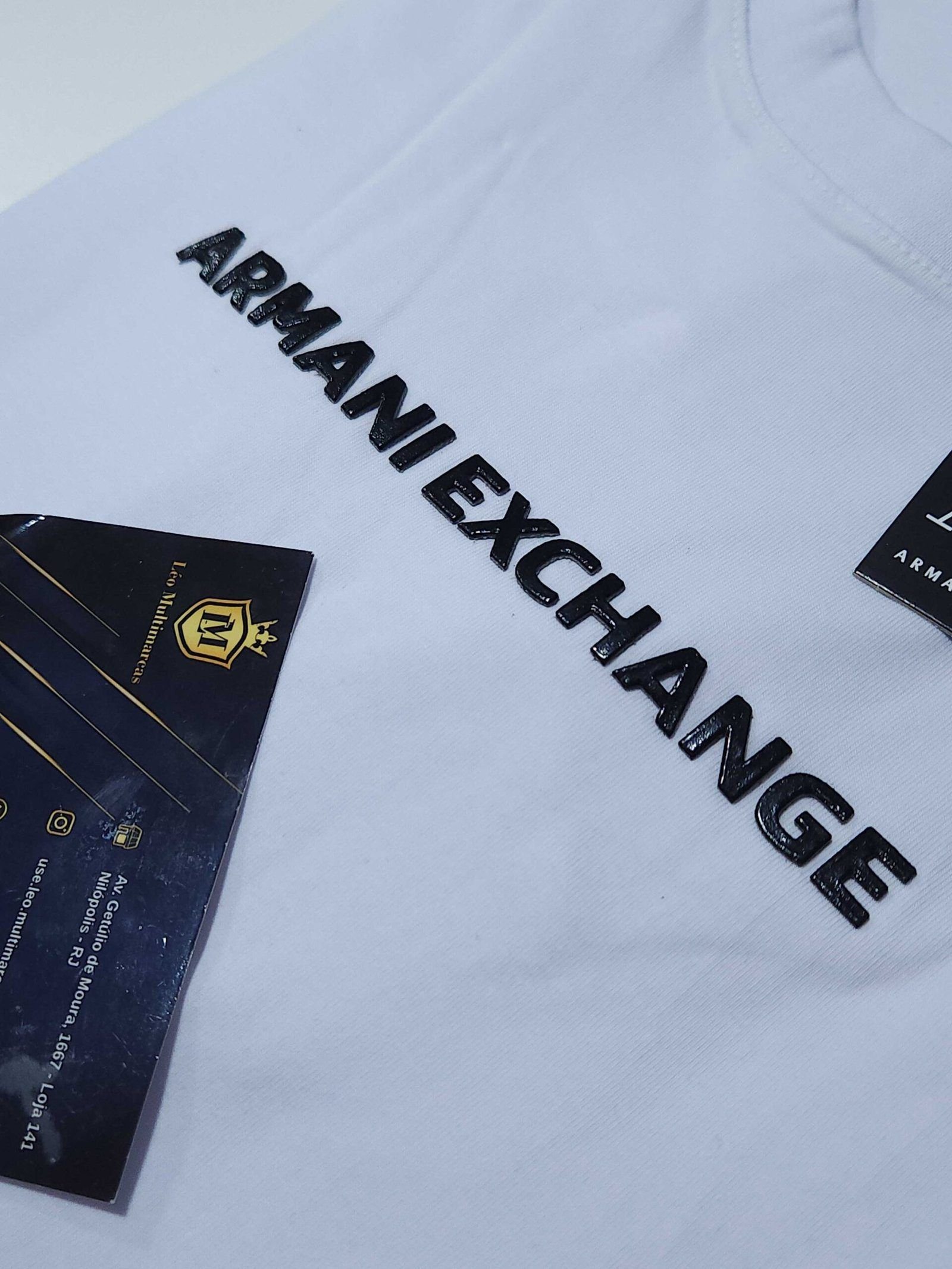 Camisa Empório Armani M Peruana 40.1 com Elastano Camisa Empório Armani M Peruana 40.1 com Elastano