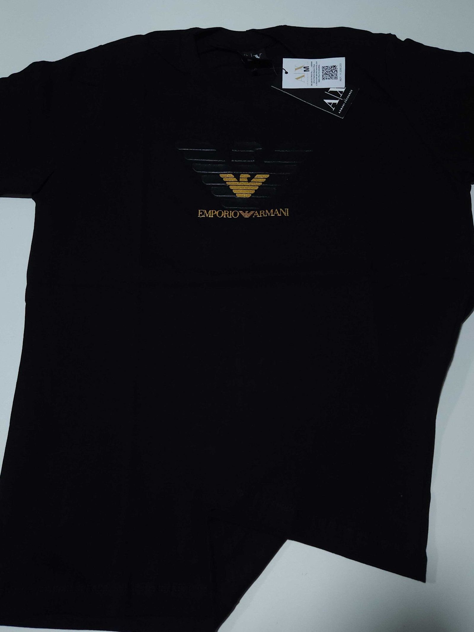 Camisa Empório Armani M Peruana 40.1 com Elastano Camisa Empório Armani M Peruana 40.1 com Elastano