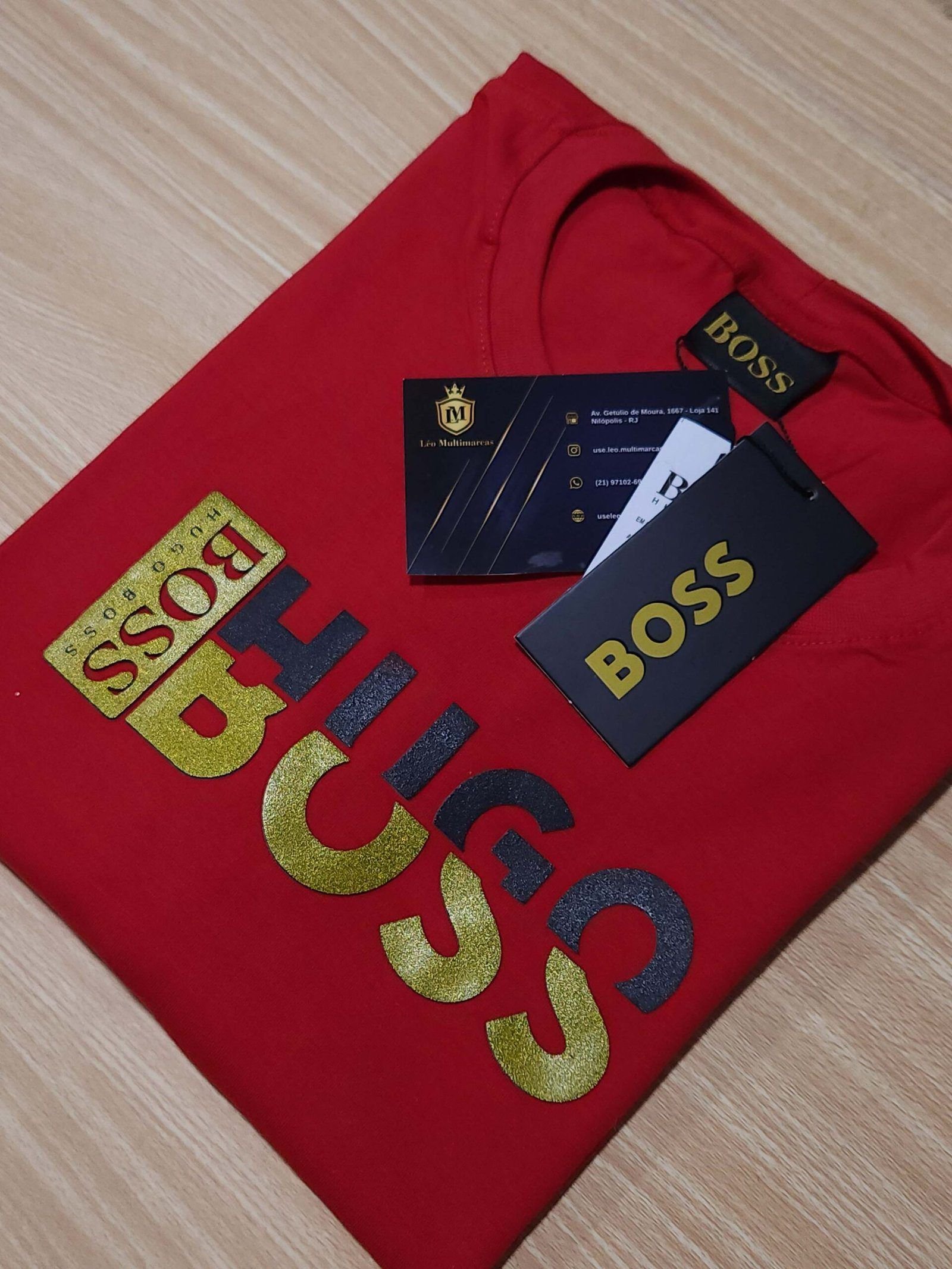 Camisa Hugo Boss G Peruana com Elastano Masculina Camisa Hugo Boss G Peruana com Elastano Masculina
