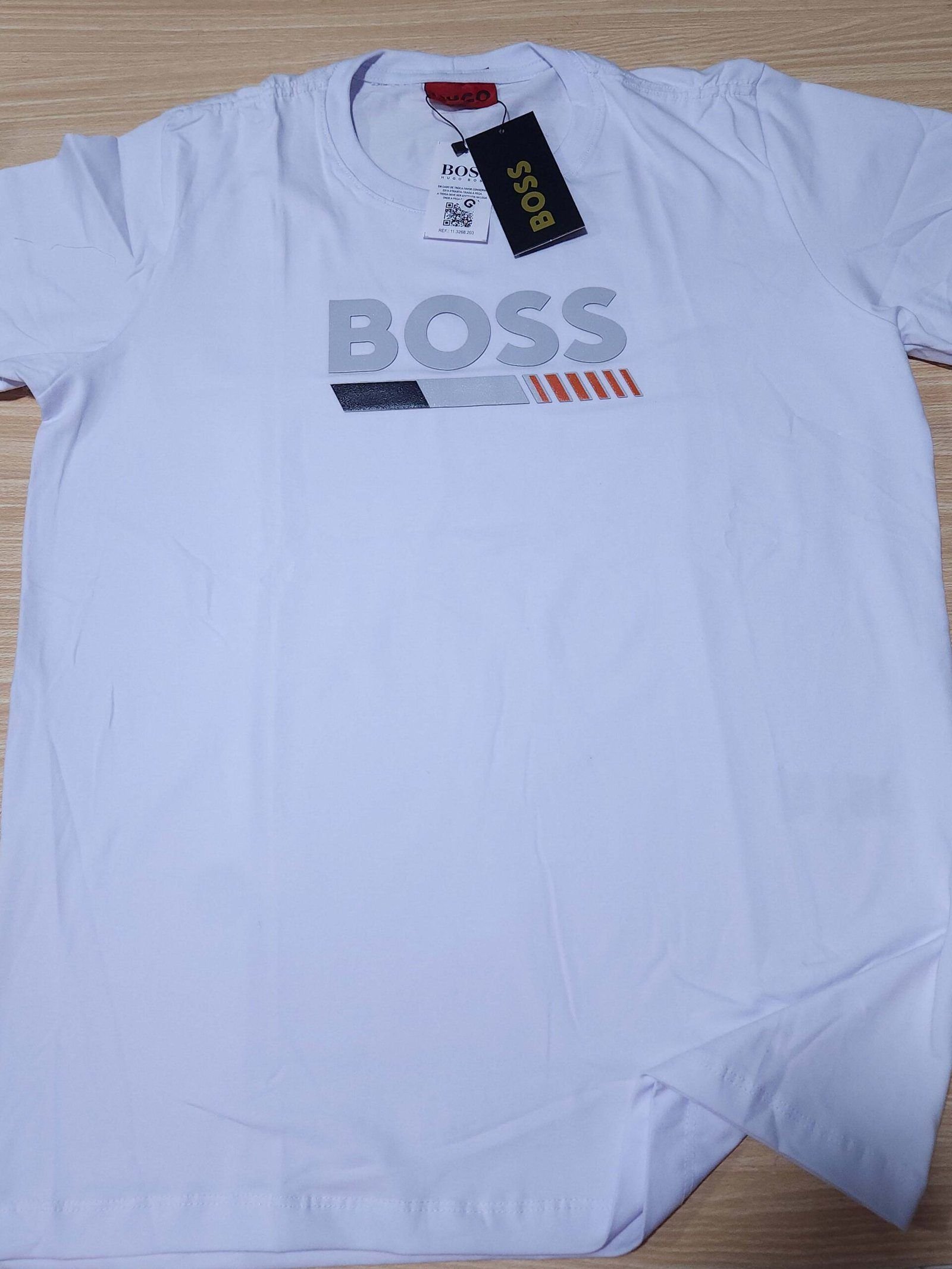 Camisa Hugo Boss G Peruana com Elastano Masculina Camisa Hugo Boss G Peruana com Elastano Masculina