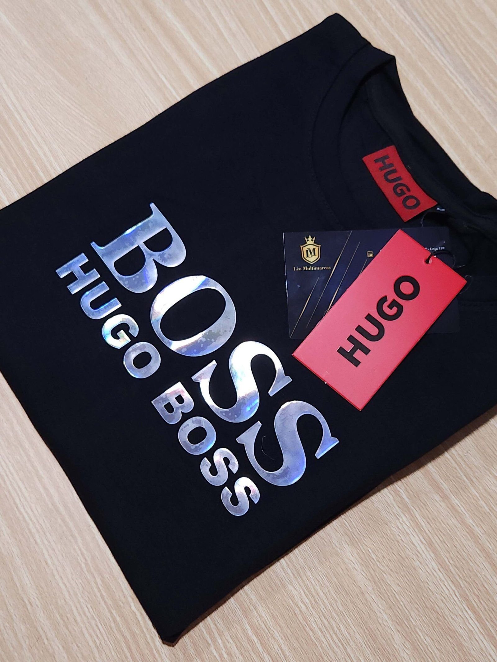 Camisa Hugo Boss G Peruana com Elastano Masculina Camisa Hugo Boss G Peruana com Elastano Masculina