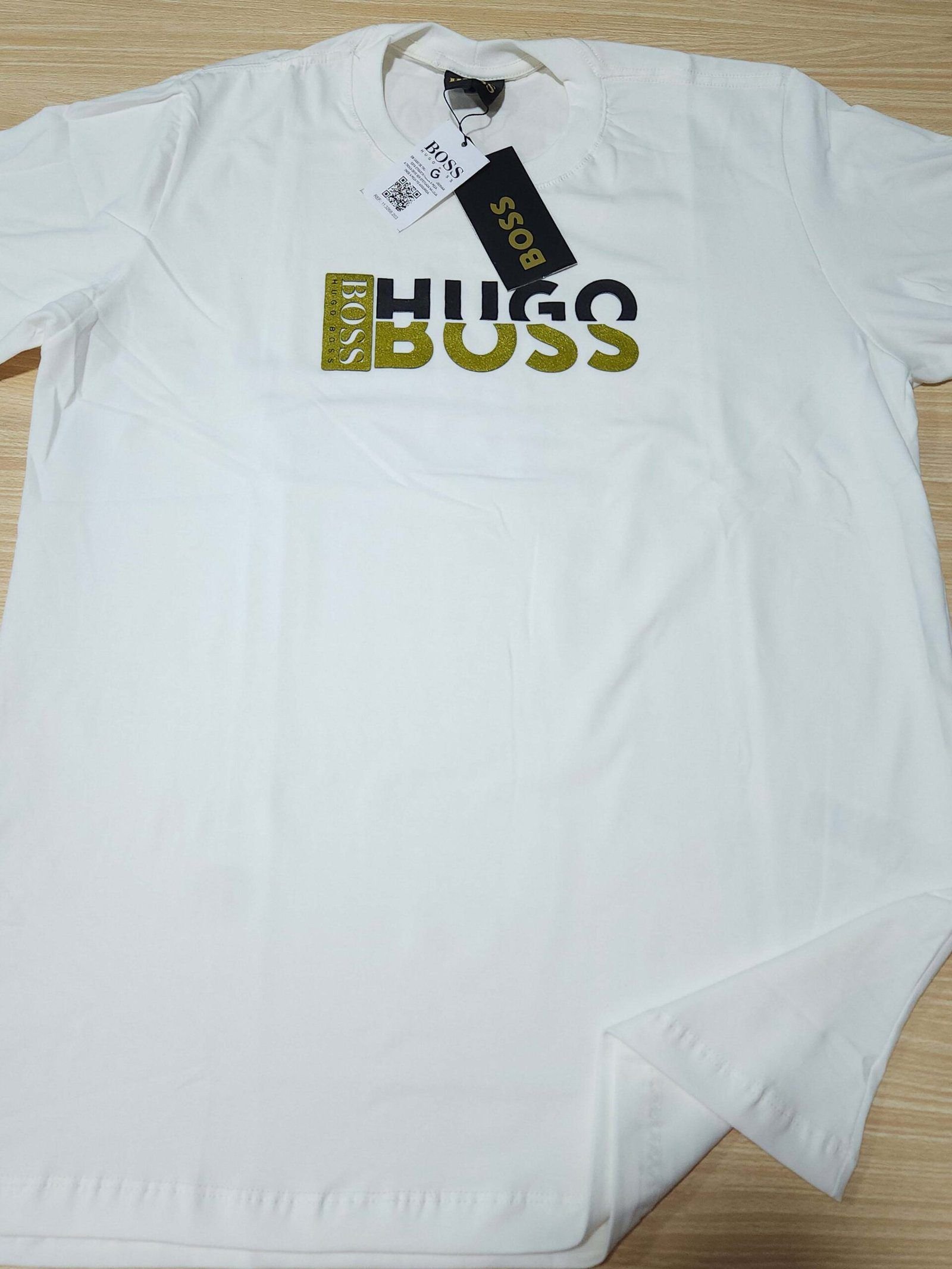 Camisa Hugo Boss G Peruana com Elastano Masculina Camisa Hugo Boss G Peruana com Elastano Masculina