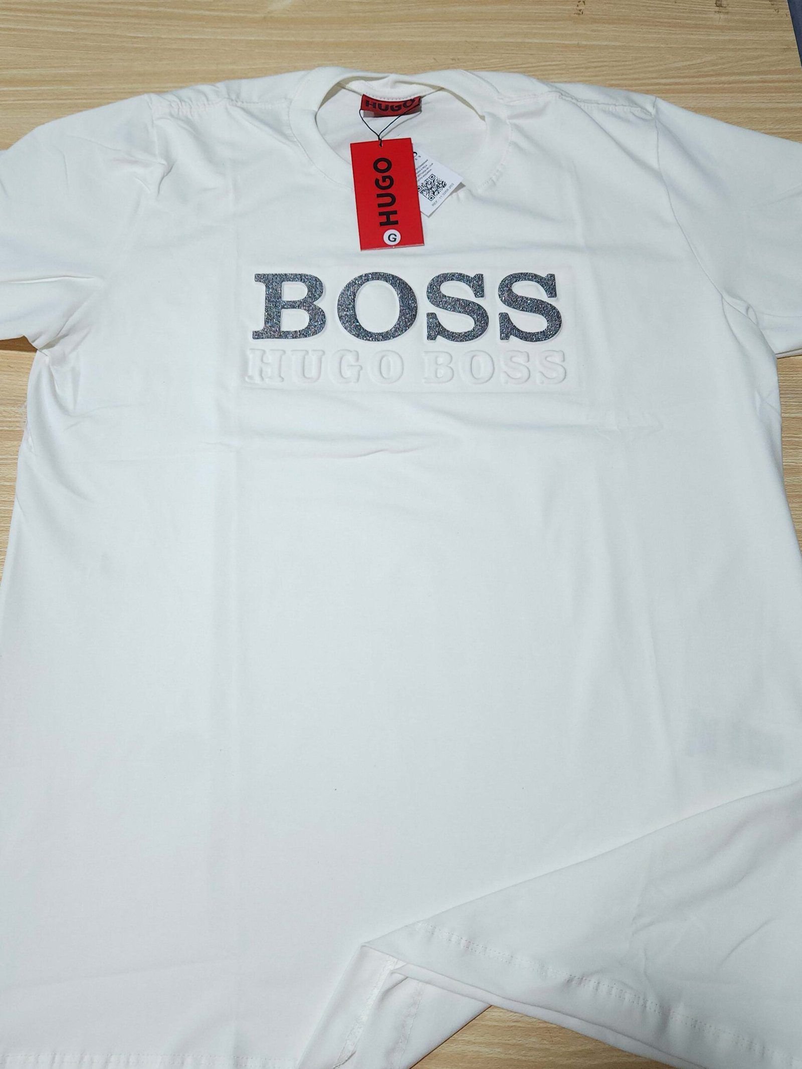 Camisa Hugo Boss G Peruana com Elastano Masculina Camisa Hugo Boss G Peruana com Elastano Masculina