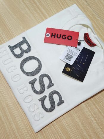 Camisa Hugo Boss G Peruana com Elastano Masculina