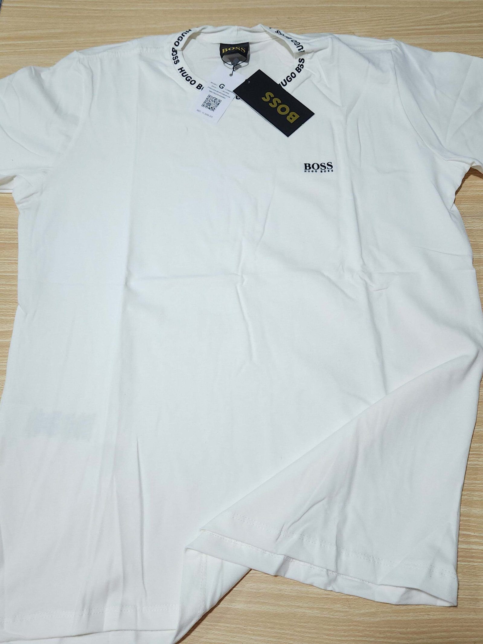Camisa Hugo Boss G Peruana com Elastano Masculina Camisa Hugo Boss G Peruana com Elastano Masculina