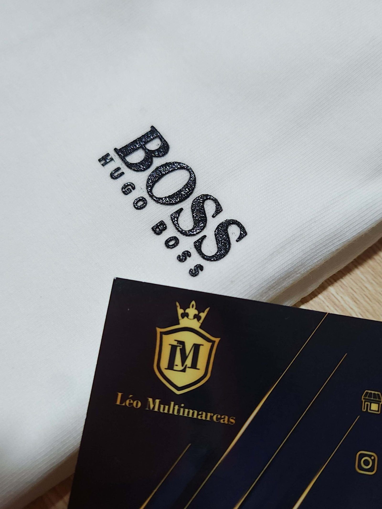 Camisa Hugo Boss G Peruana com Elastano Masculina Camisa Hugo Boss G Peruana com Elastano Masculina